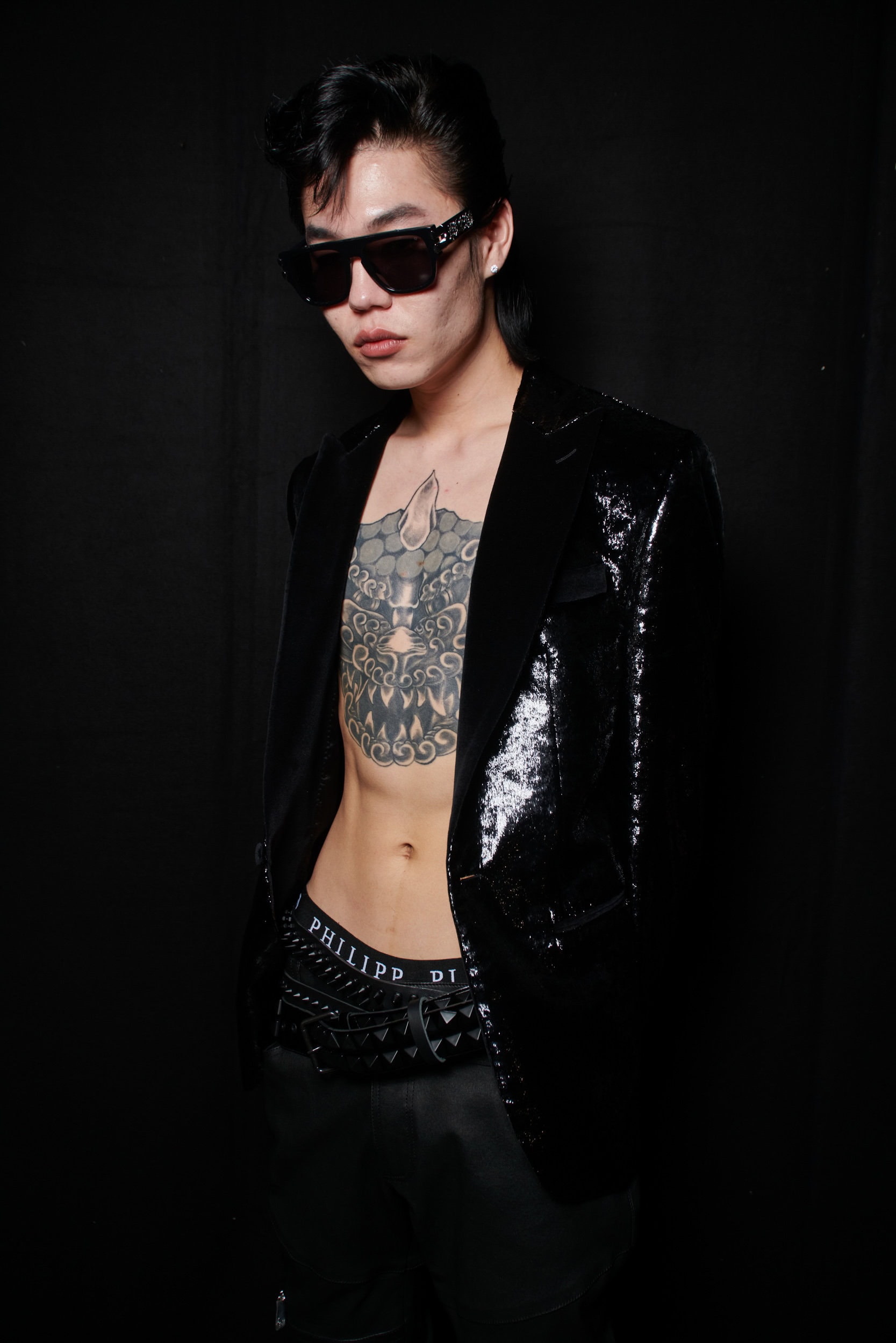 Philipp Plein Fall 2023 Fashion Show Backstage