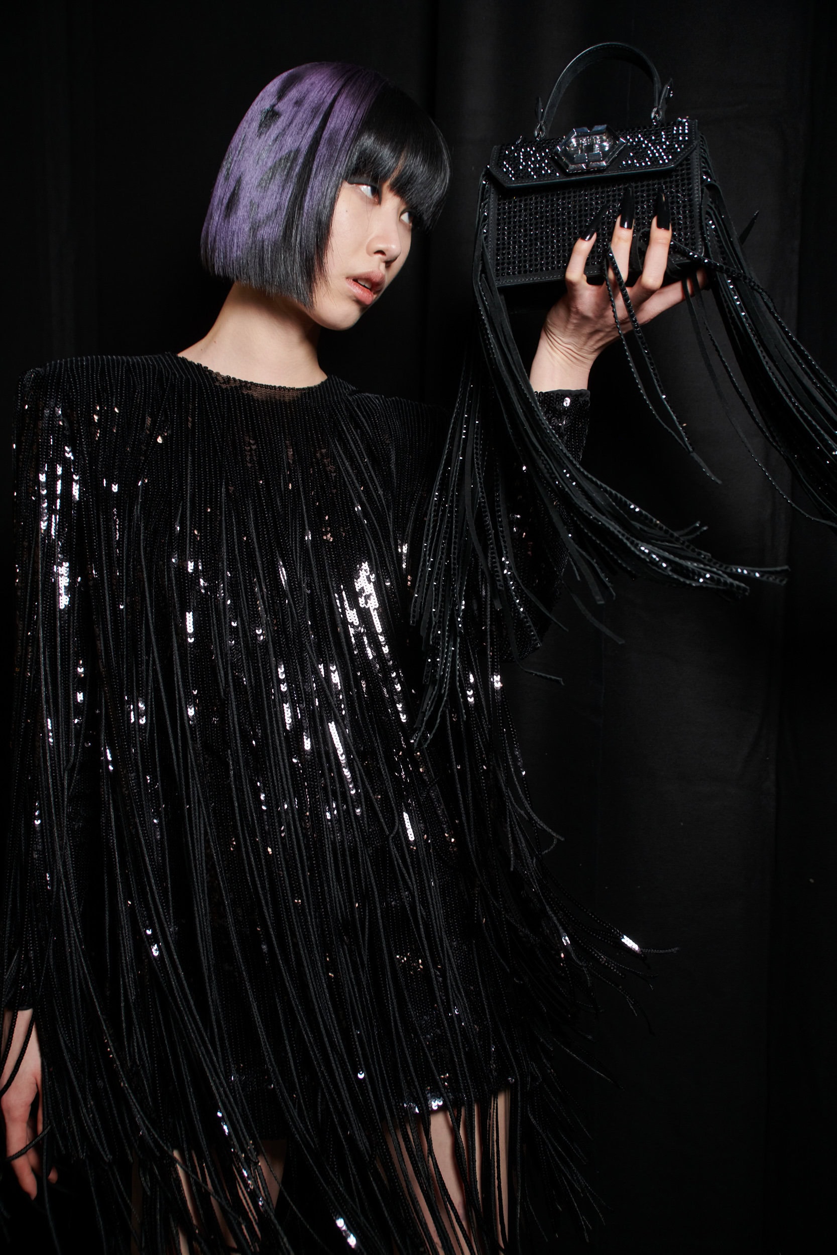 Philipp Plein Fall 2023 Fashion Show Backstage