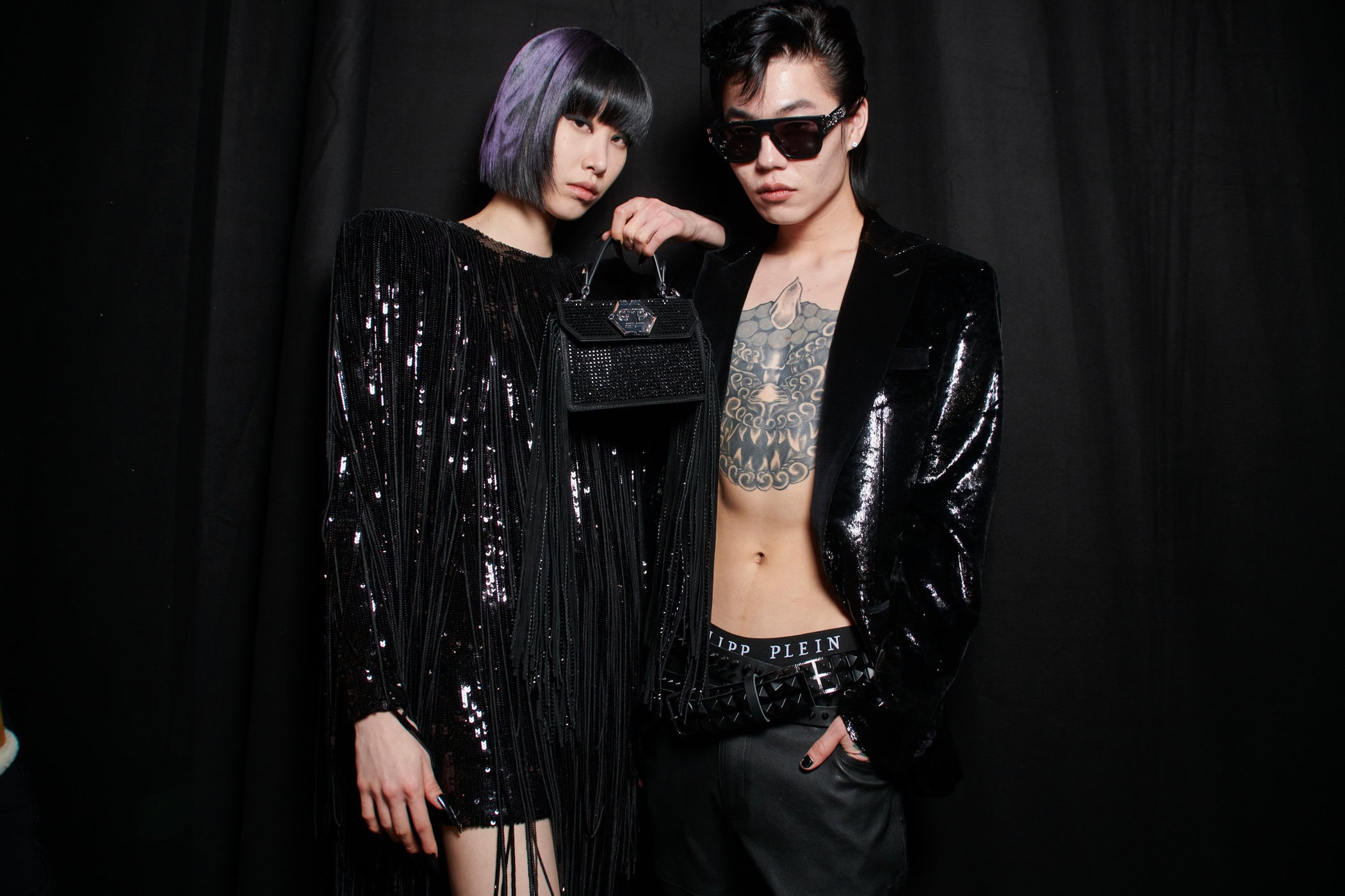 Philipp Plein Fall 2023 Fashion Show Backstage