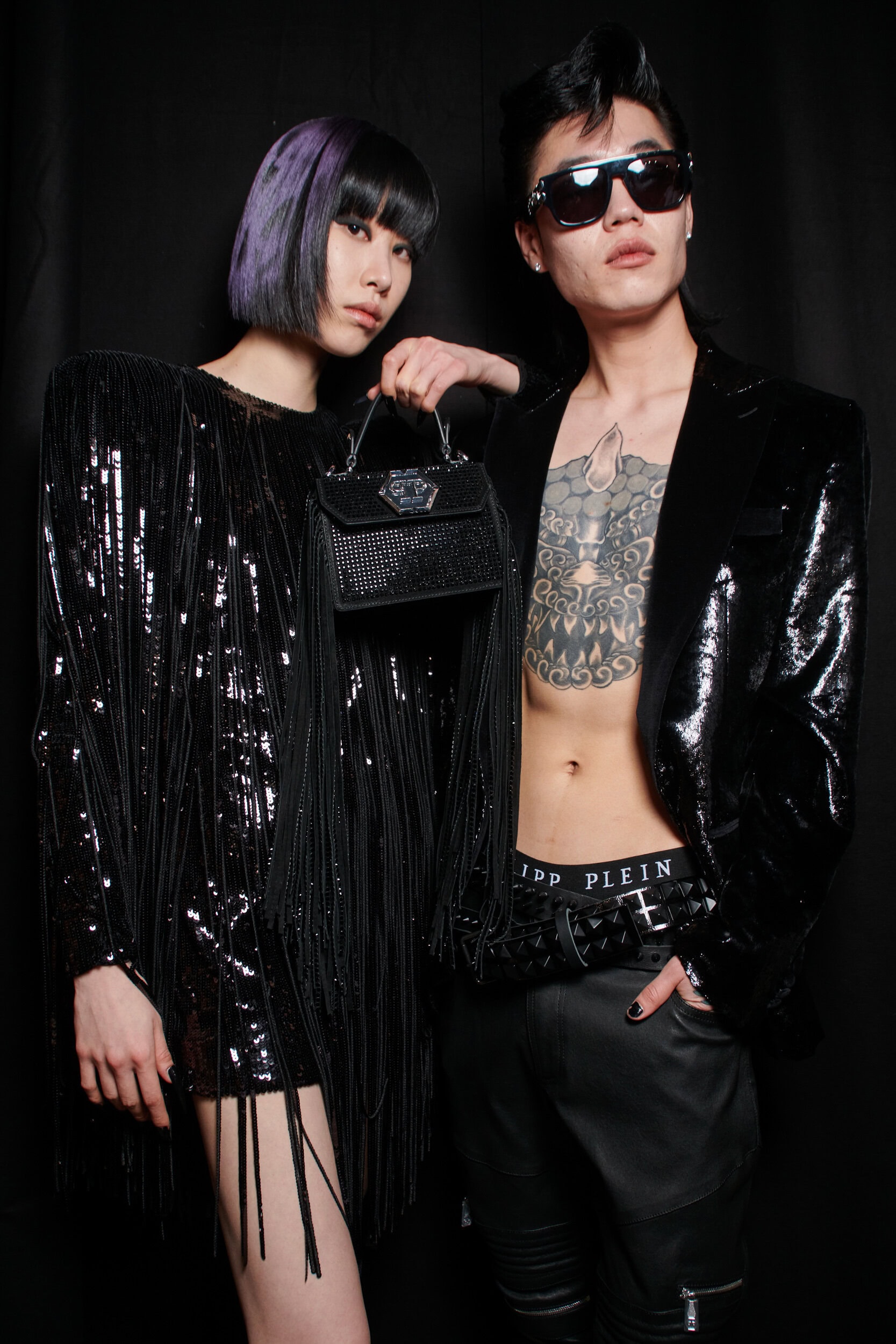 Philipp Plein Fall 2023 Fashion Show Backstage