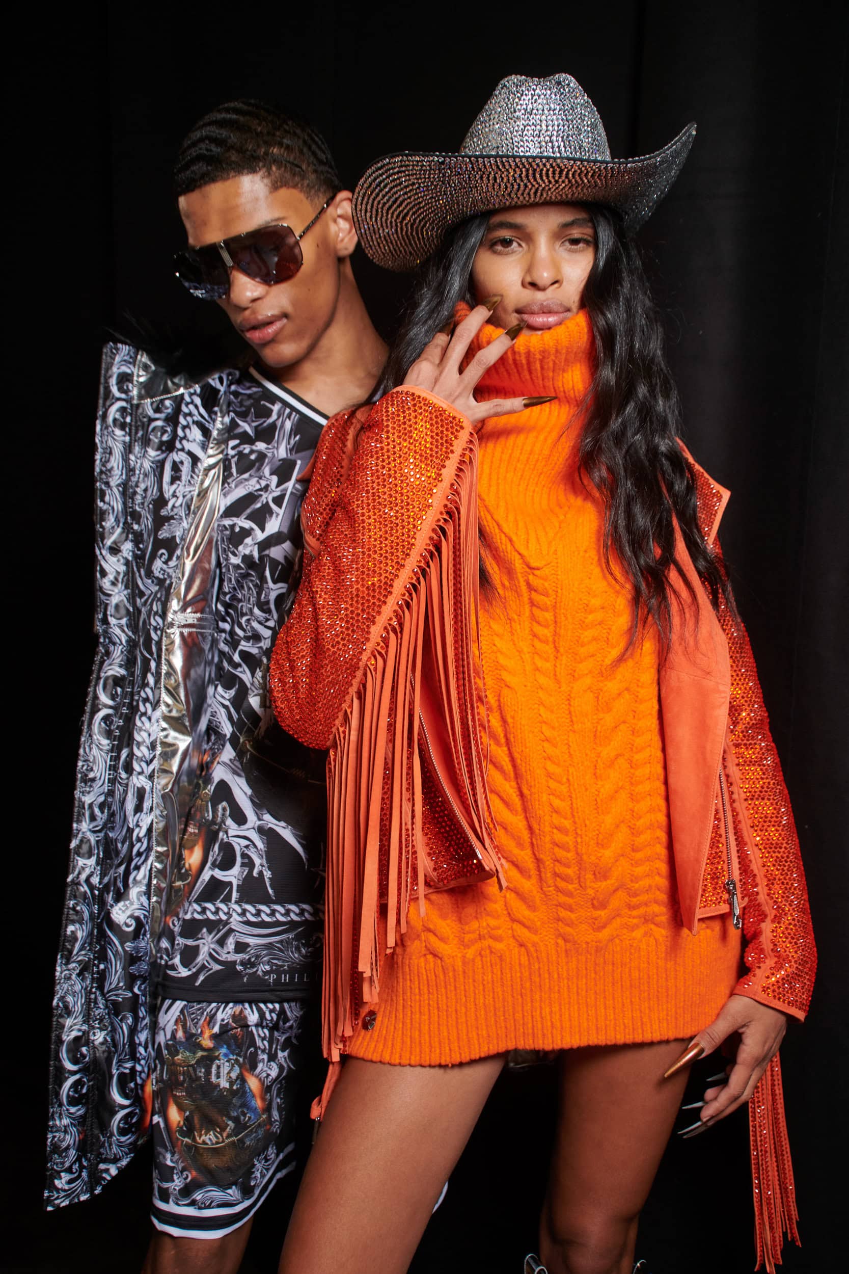 Philipp Plein Fall 2023 Fashion Show Backstage