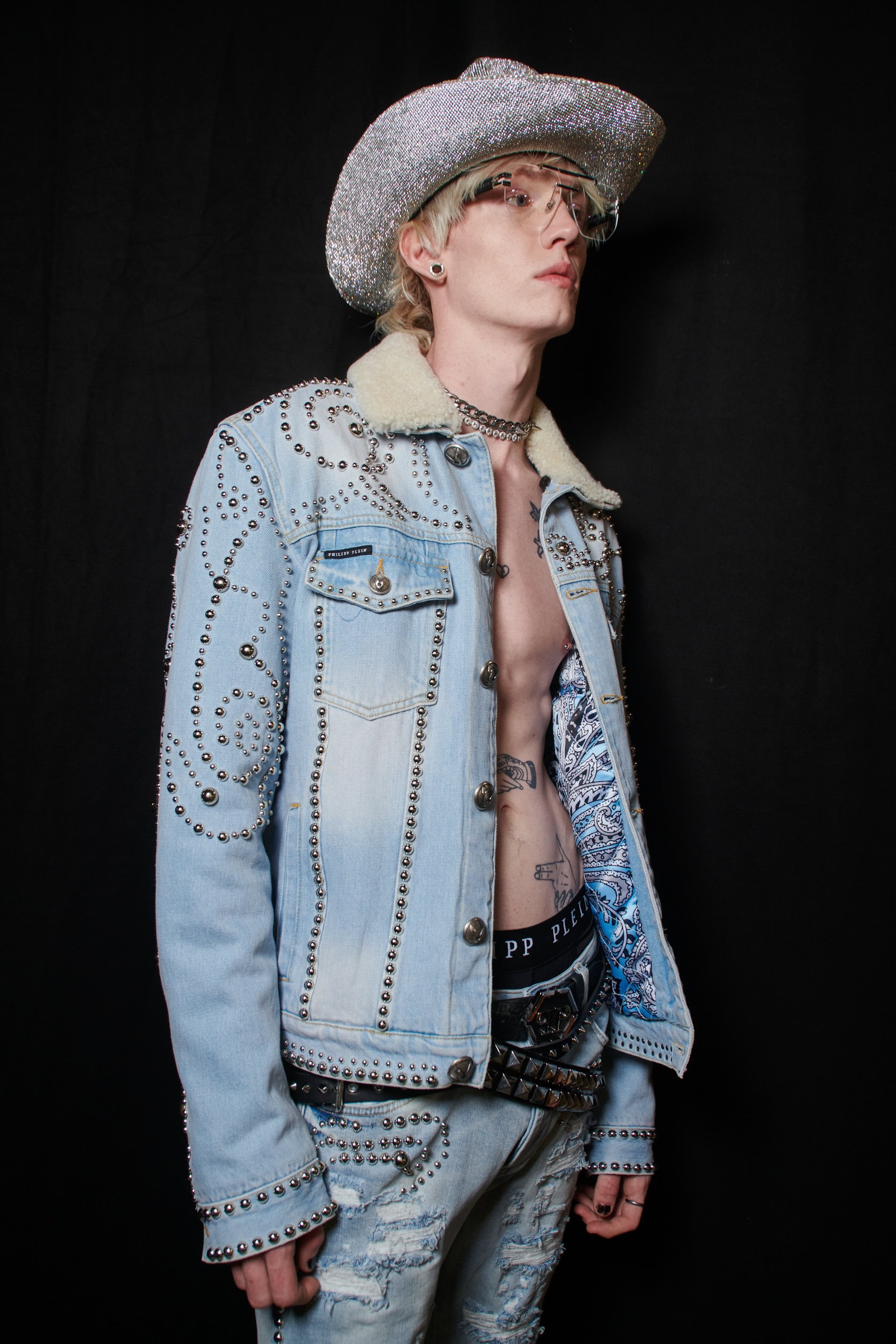 Philipp Plein Fall 2023 Fashion Show Backstage