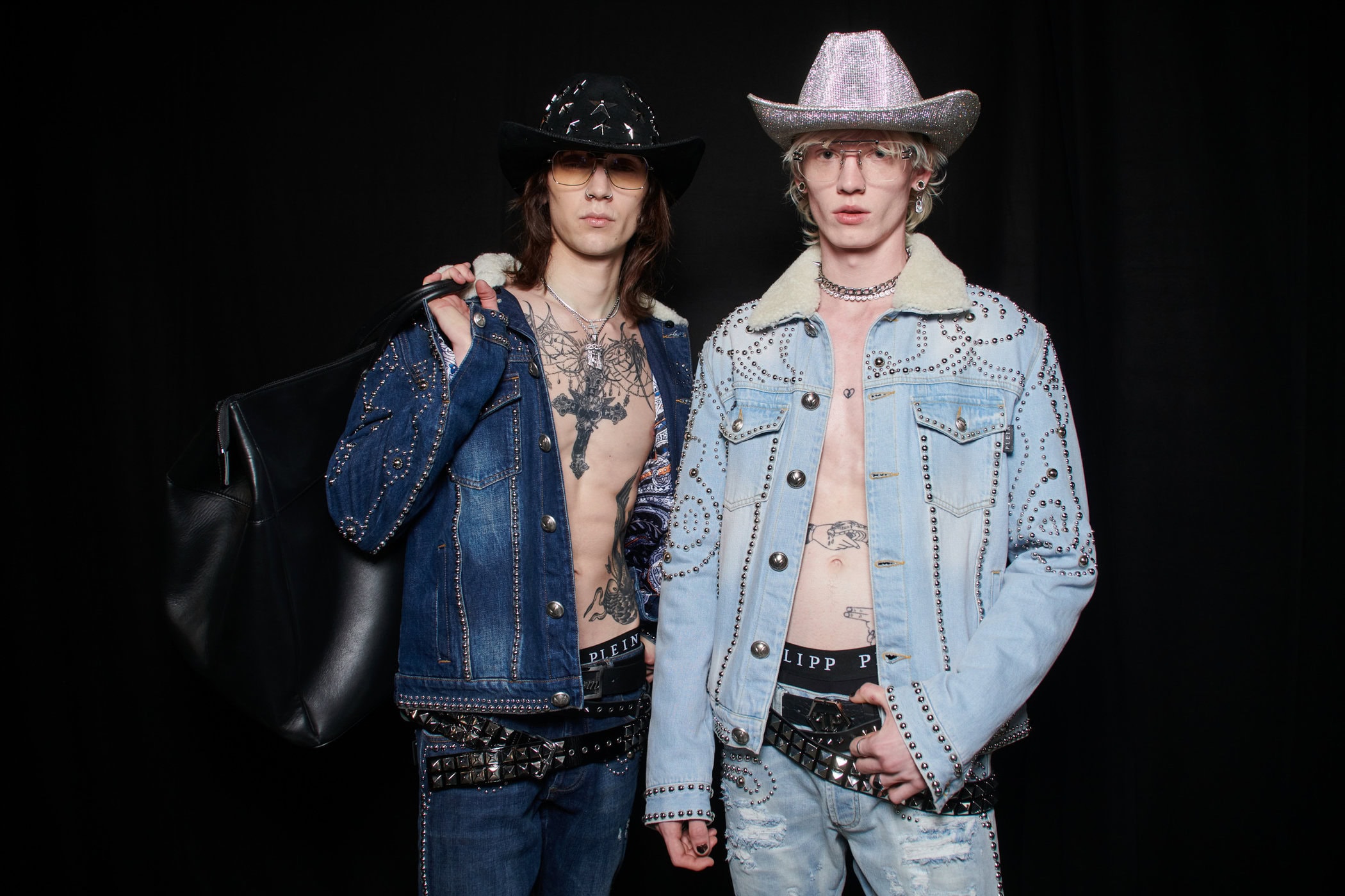 Philipp Plein Fall 2023 Fashion Show Backstage