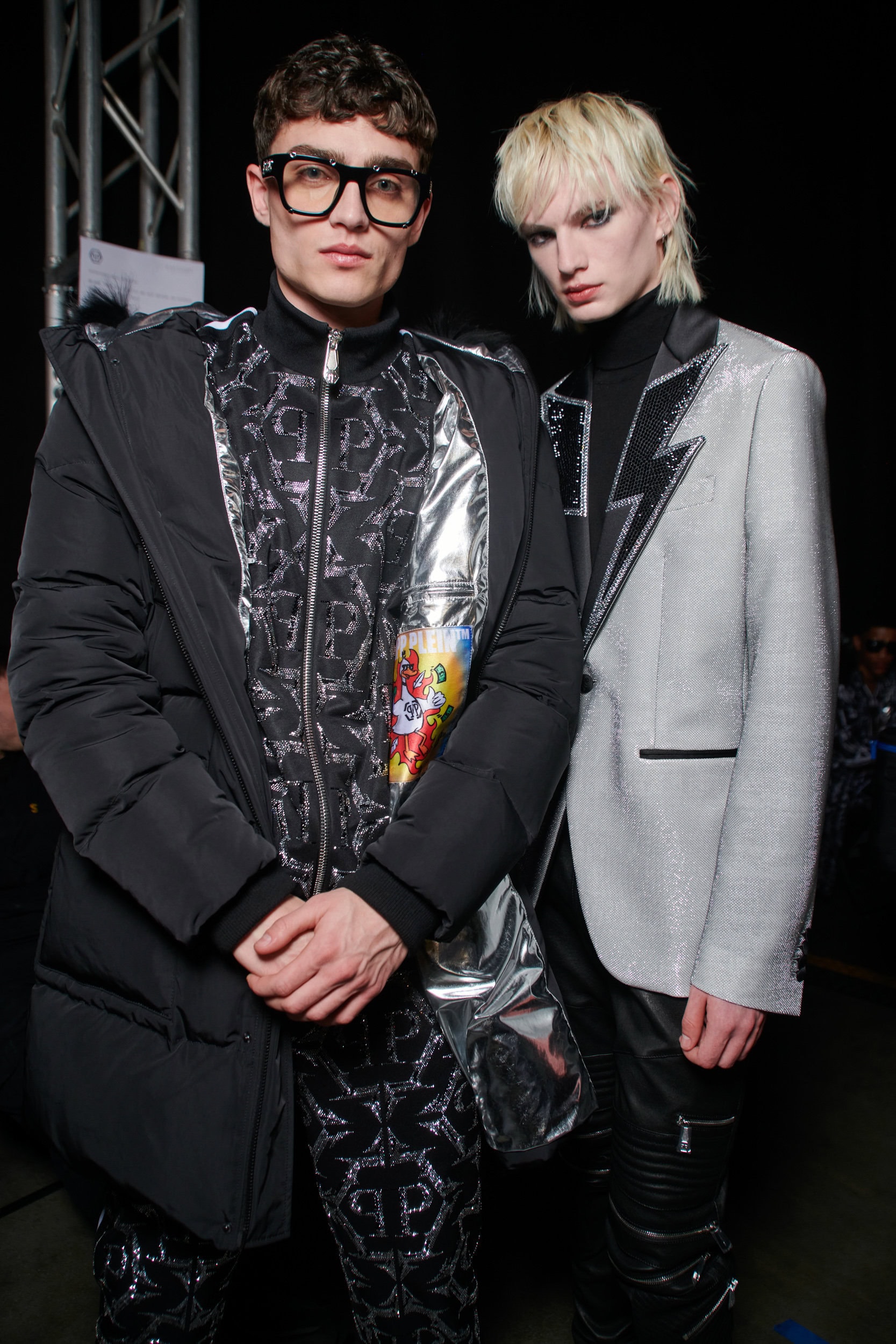 Philipp Plein Fall 2023 Fashion Show Backstage