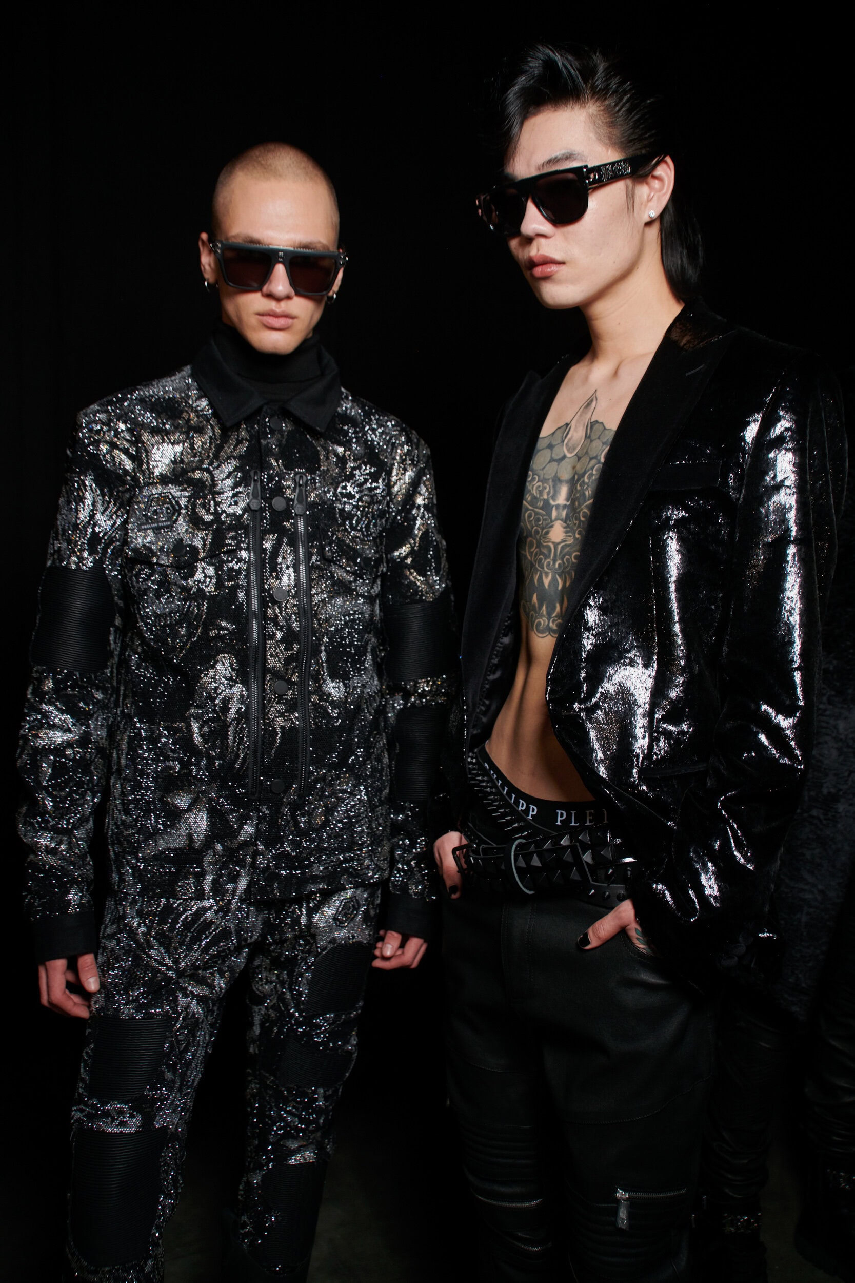 Philipp Plein Fall 2023 Fashion Show Backstage