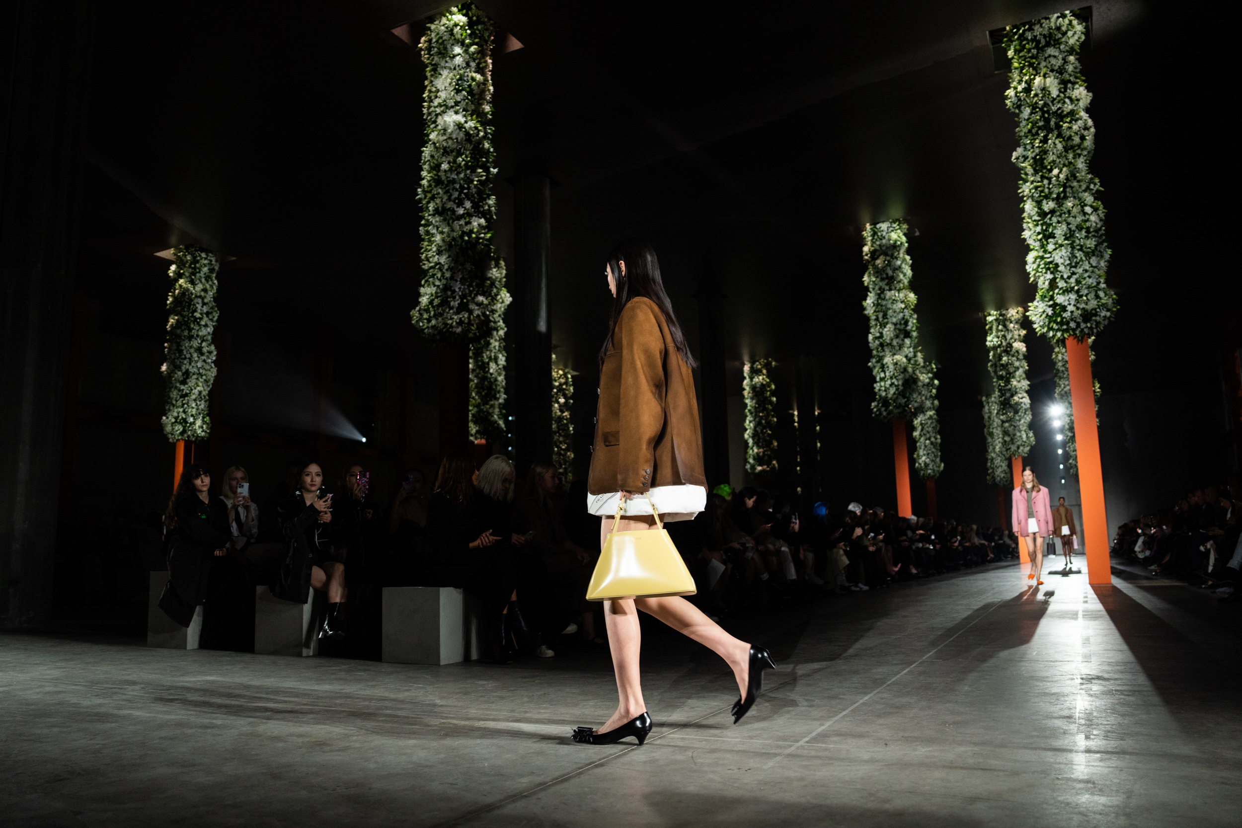 Prada Fall 2023 Fashion Show Atmosphere | The Impression