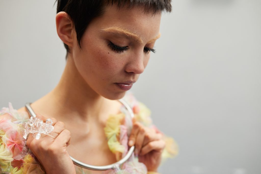 Susan Fang Fall 2023 Fashion Show Backstage