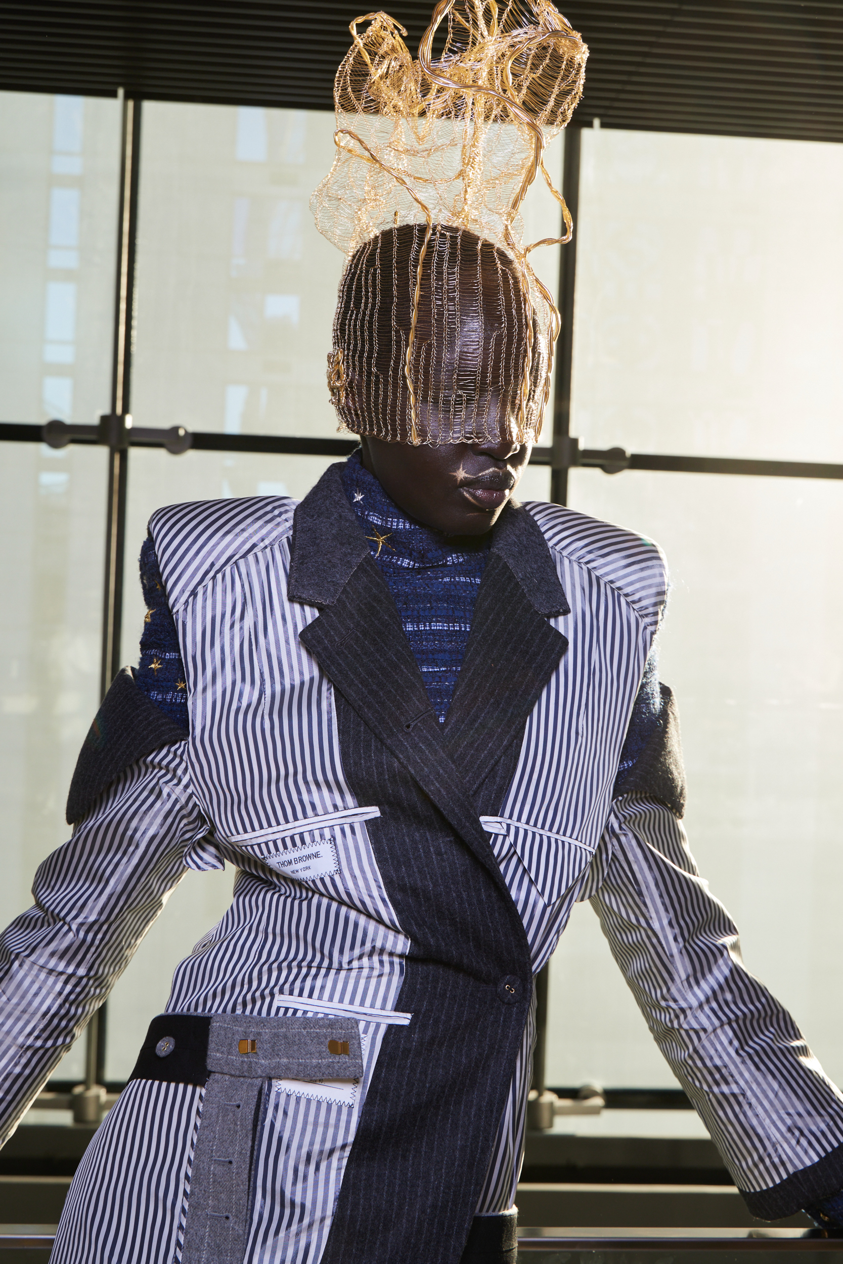 Thom Browne Fall 2023 Fashion Show Backstage