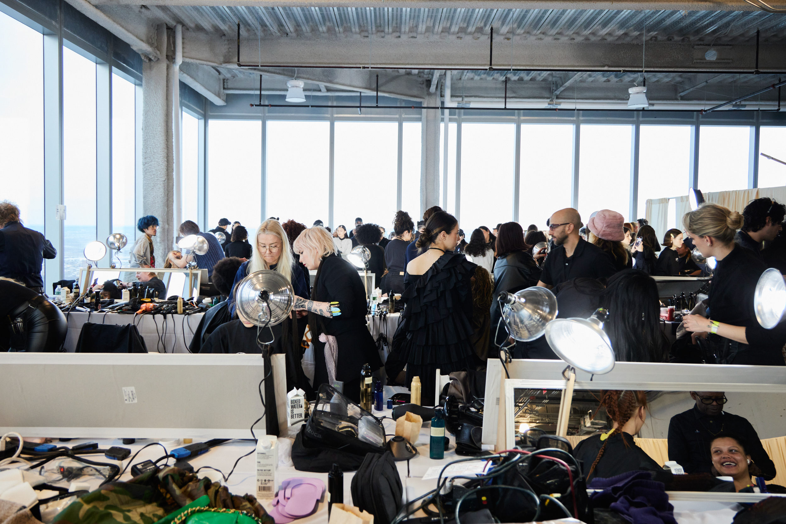 Ulla Johnson Fall 2023 Fashion Show Backstage