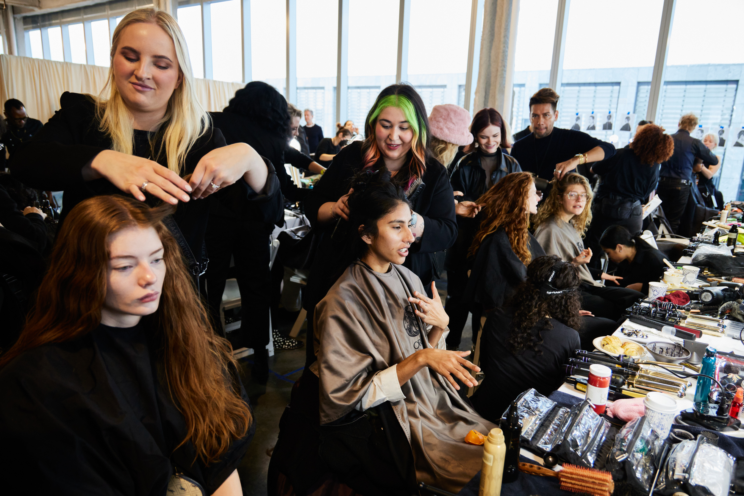 Ulla Johnson Fall 2023 Fashion Show Backstage