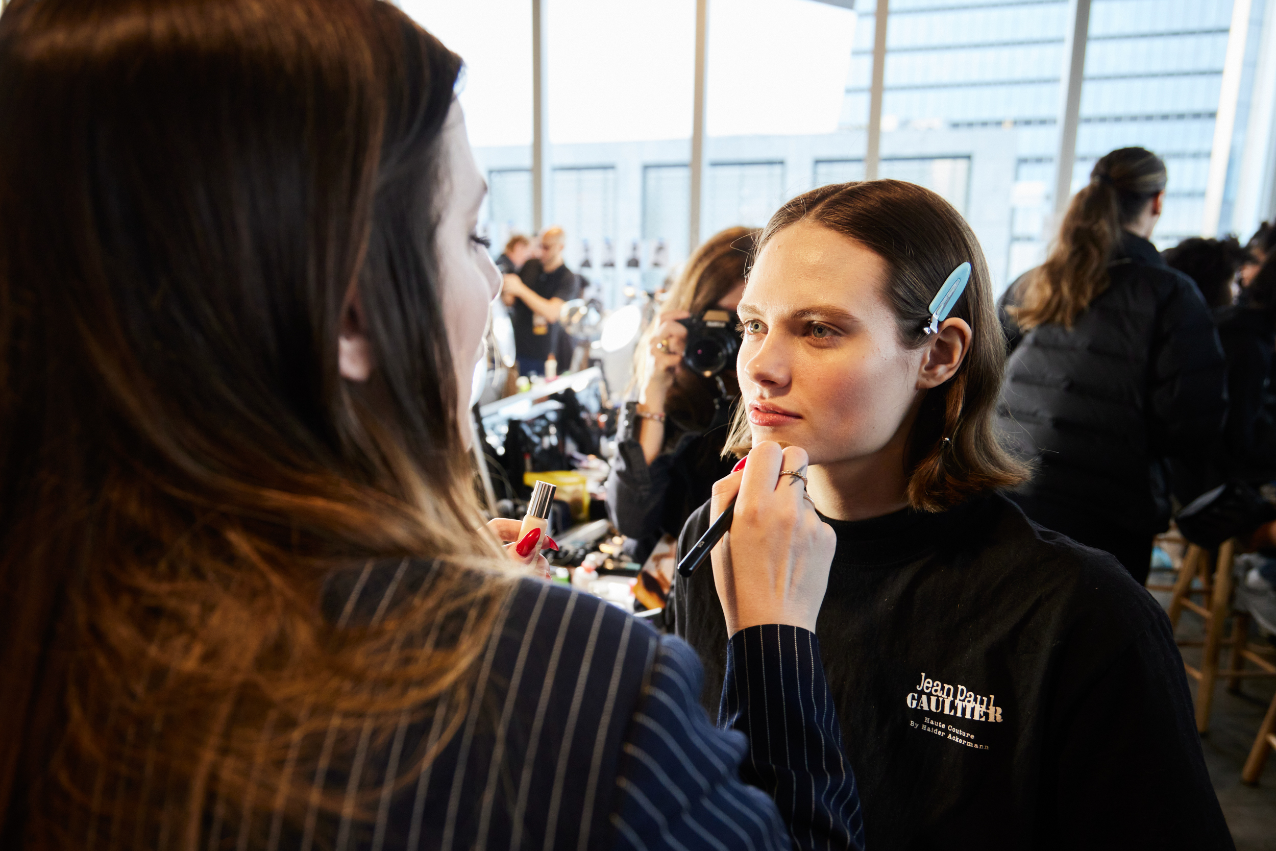 Ulla Johnson Fall 2023 Fashion Show Backstage