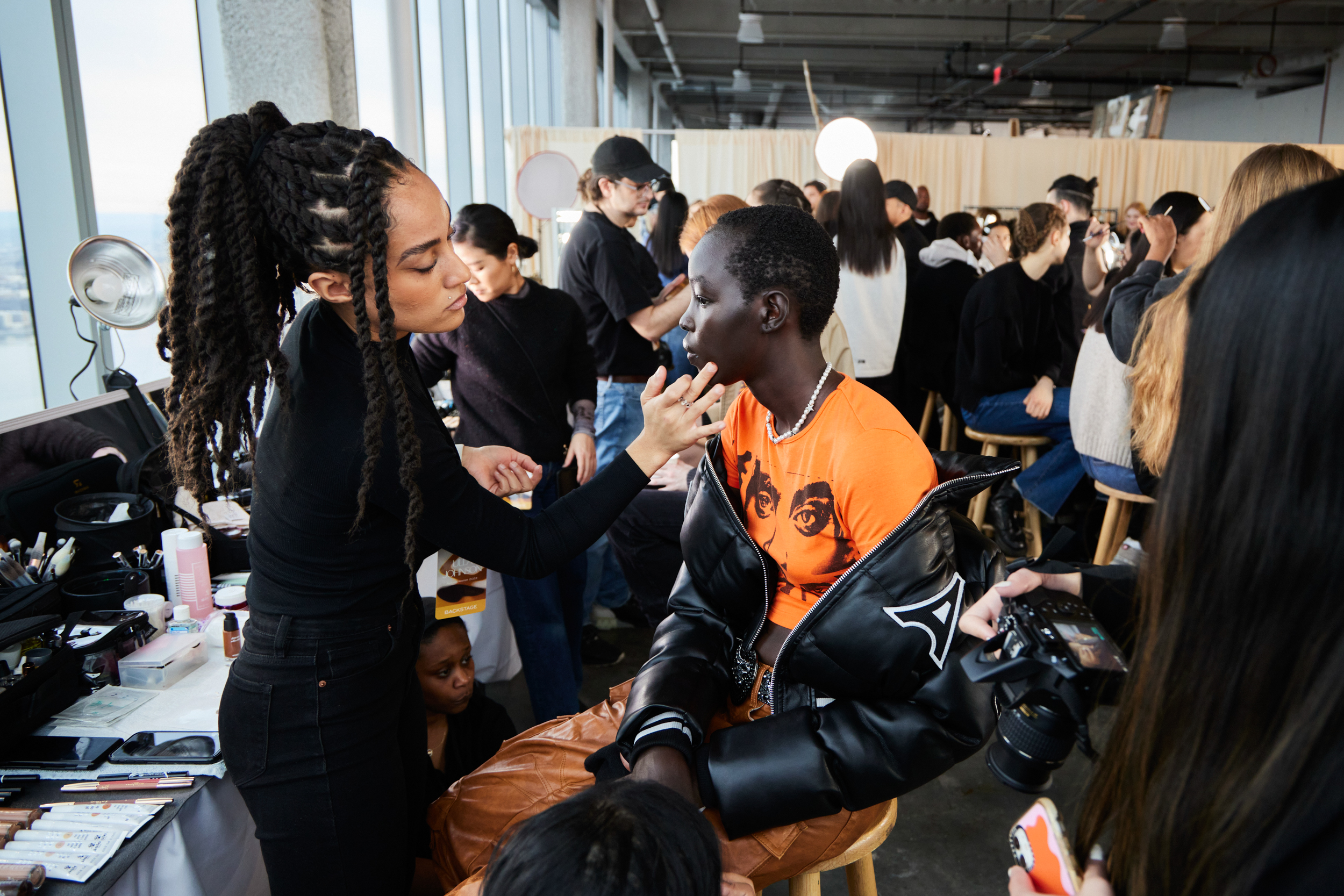 Ulla Johnson Fall 2023 Fashion Show Backstage