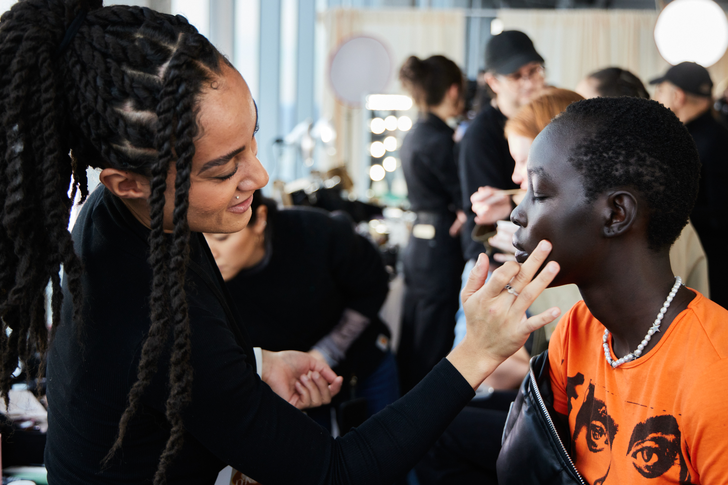 Ulla Johnson Fall 2023 Fashion Show Backstage