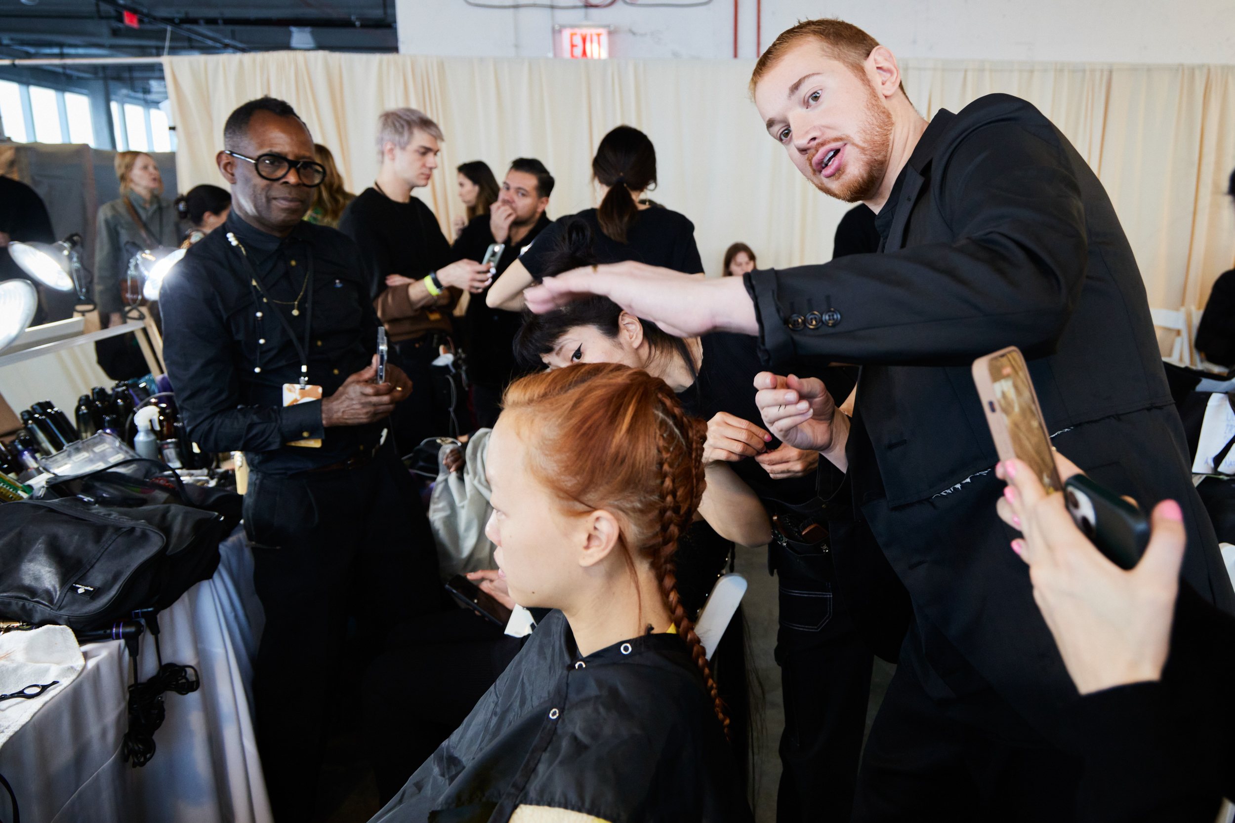 Ulla Johnson Fall 2023 Fashion Show Backstage