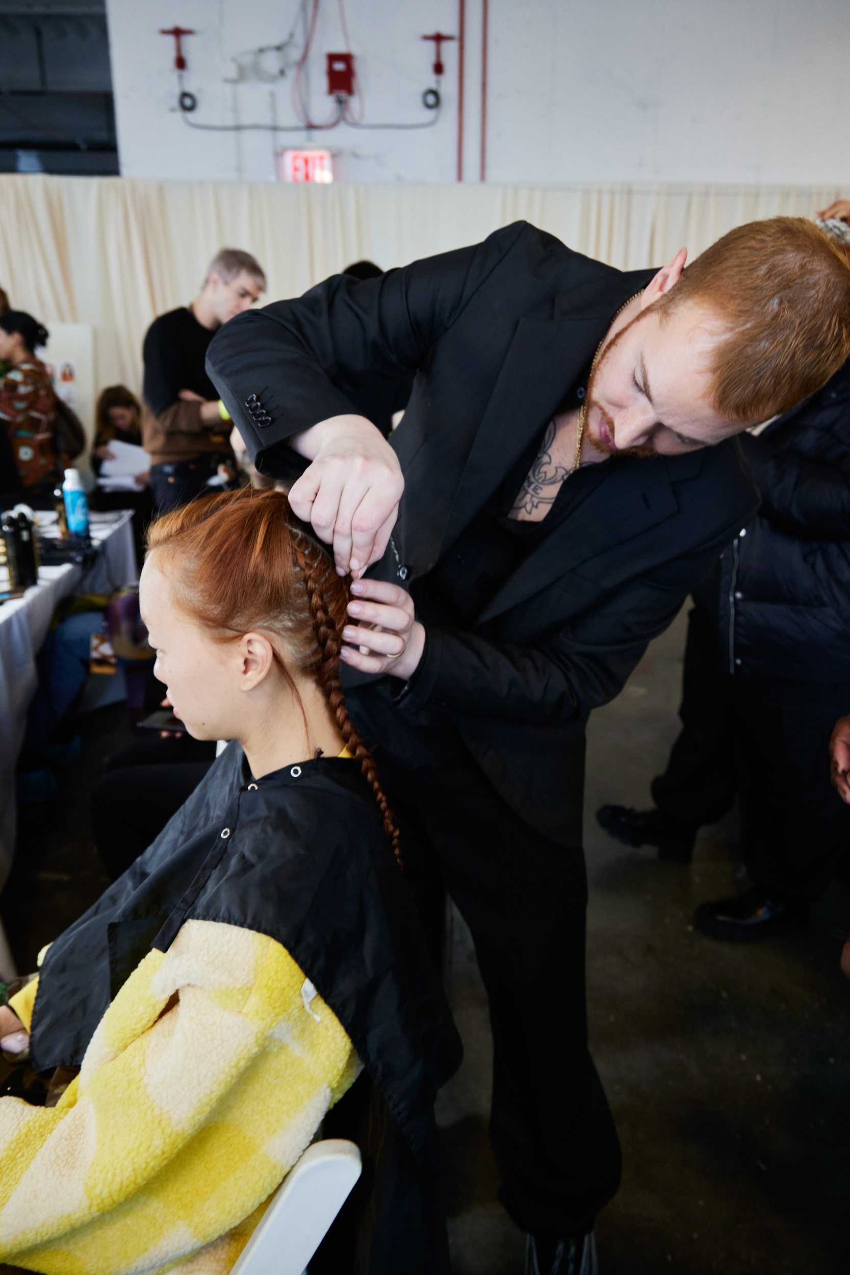 Ulla Johnson Fall 2023 Fashion Show Backstage