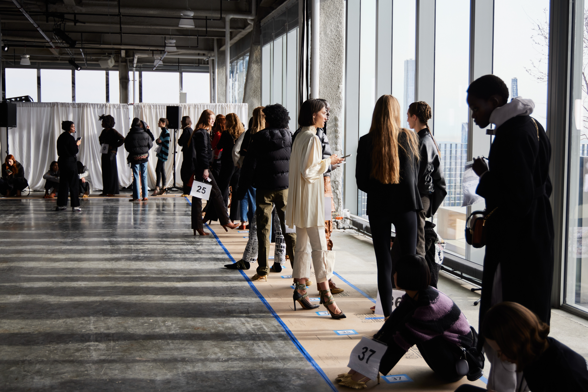 Ulla Johnson Fall 2023 Fashion Show Backstage