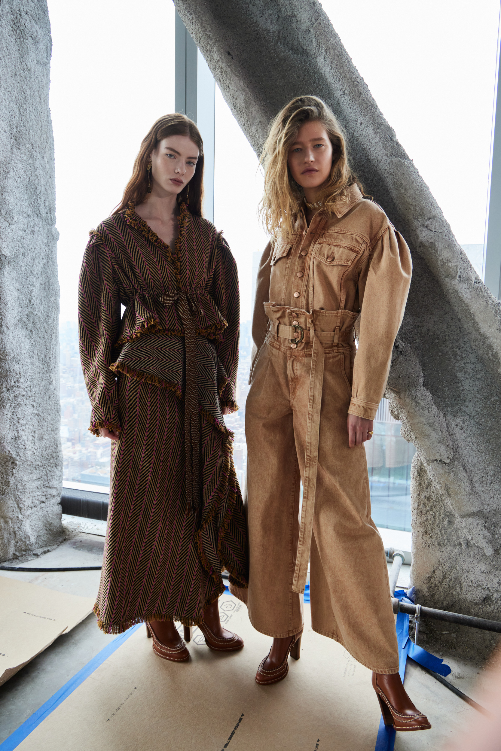 Ulla Johnson Fall 2023 Fashion Show Backstage