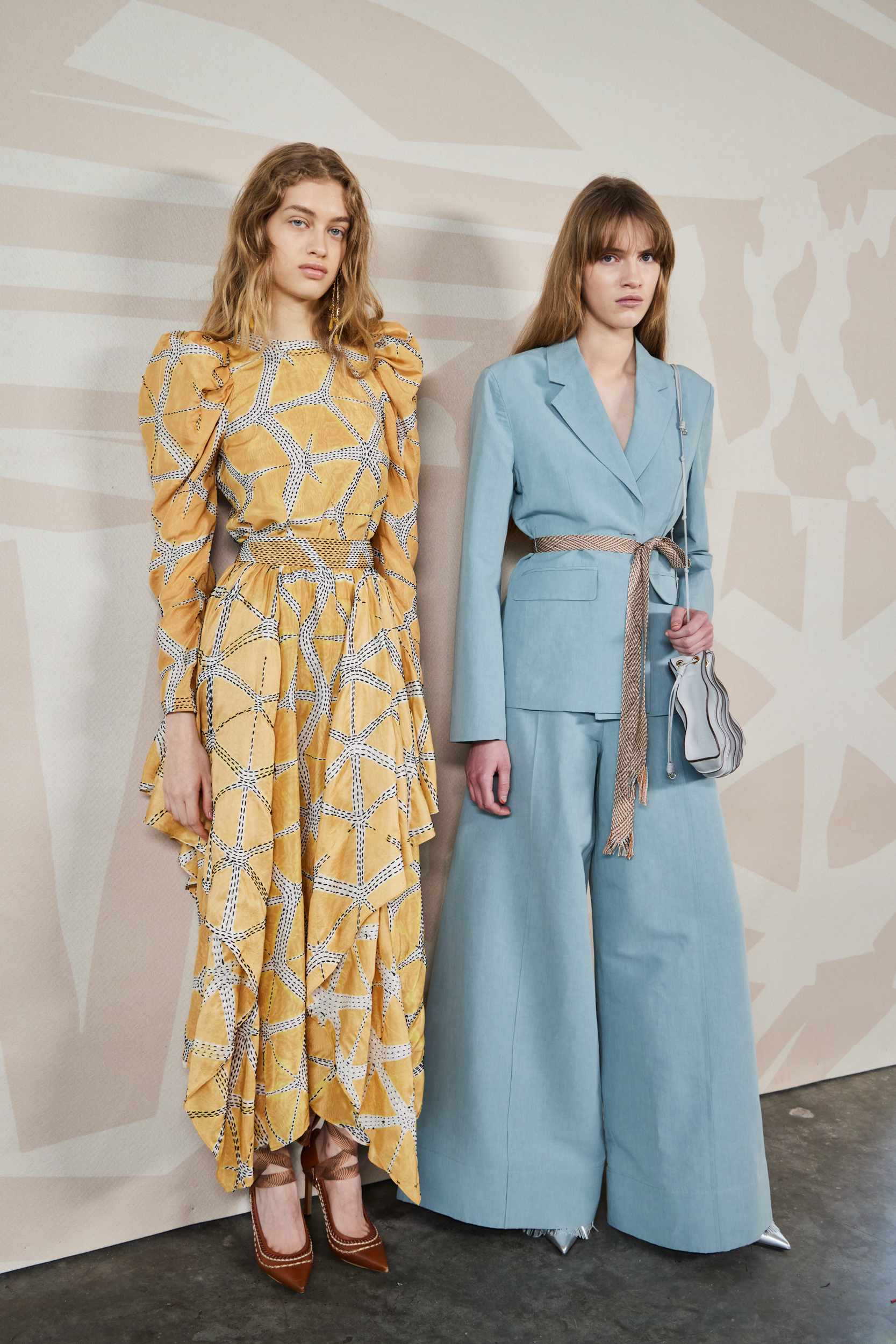 Ulla Johnson Fall 2023 Fashion Show Backstage