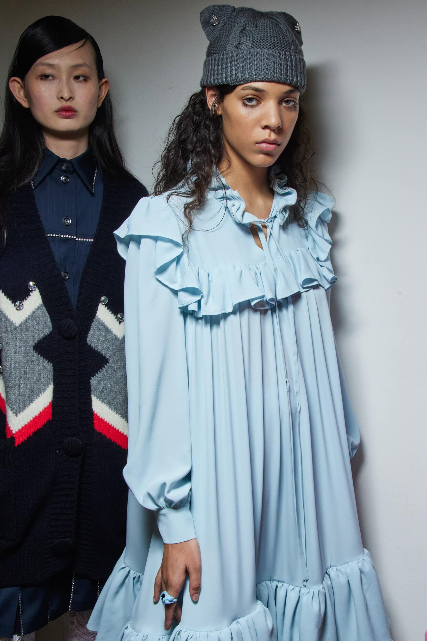 Vivetta Fall 2023 Fashion Show Backstage