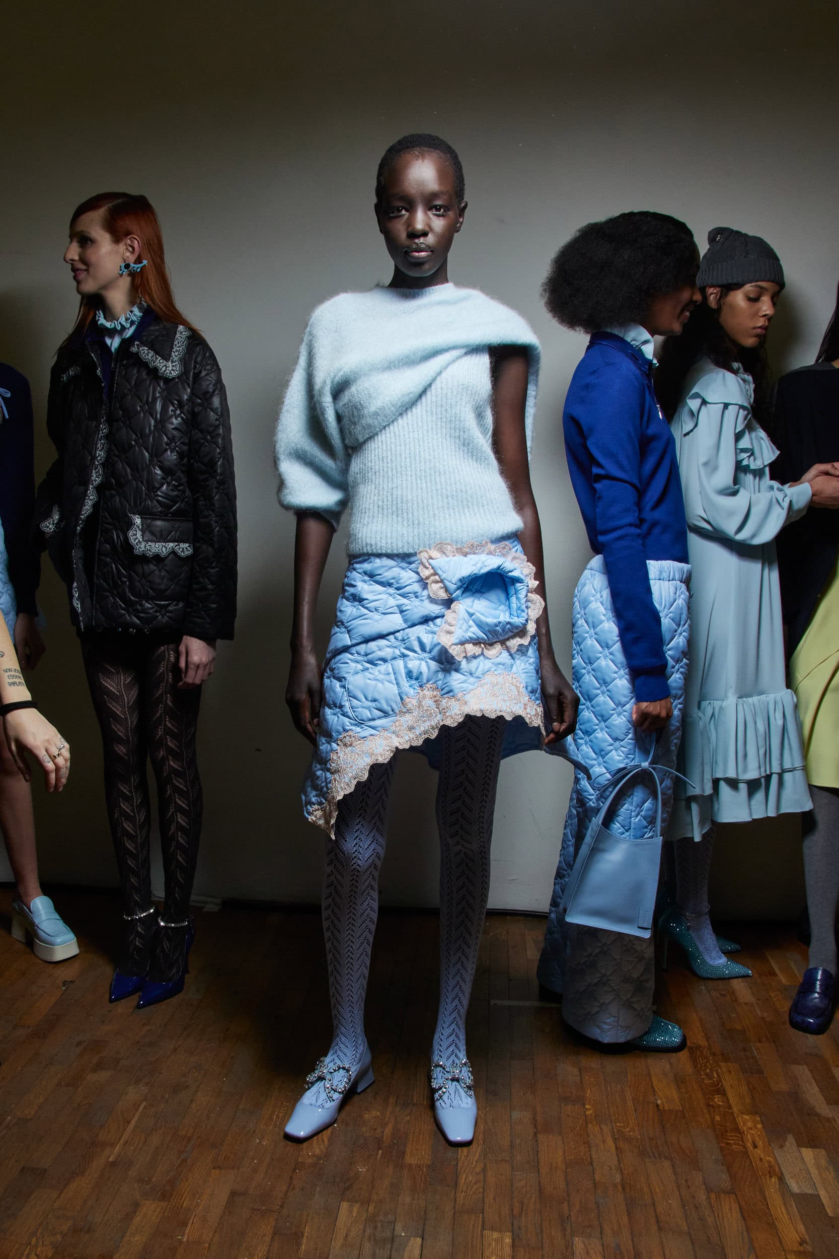 Vivetta Fall 2023 Fashion Show Backstage