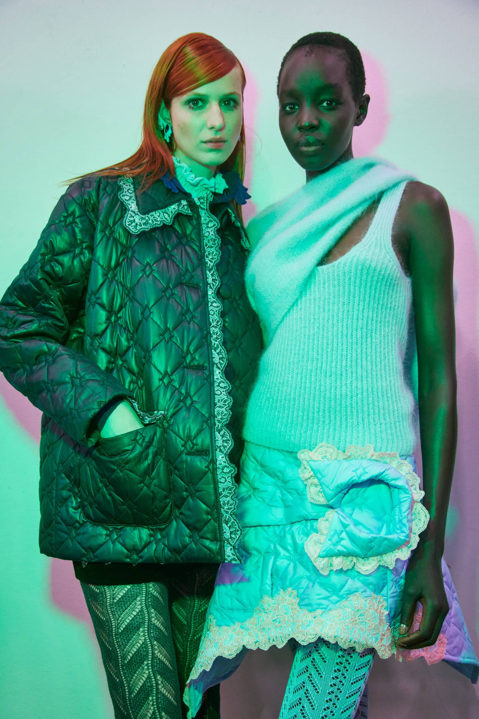 Vivetta Fall 2023 Fashion Show Backstage