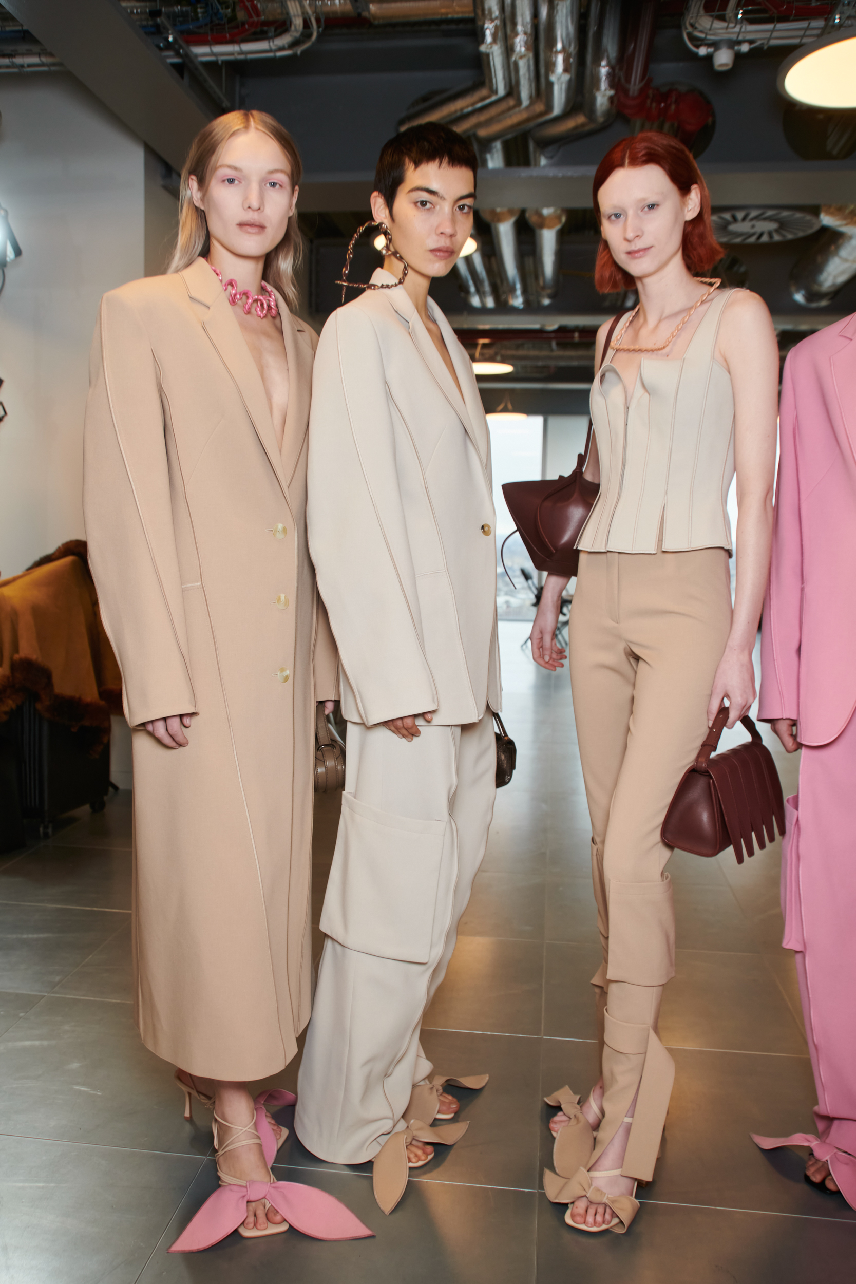 Yuzefi Fall 2023 Fashion Show Backstage