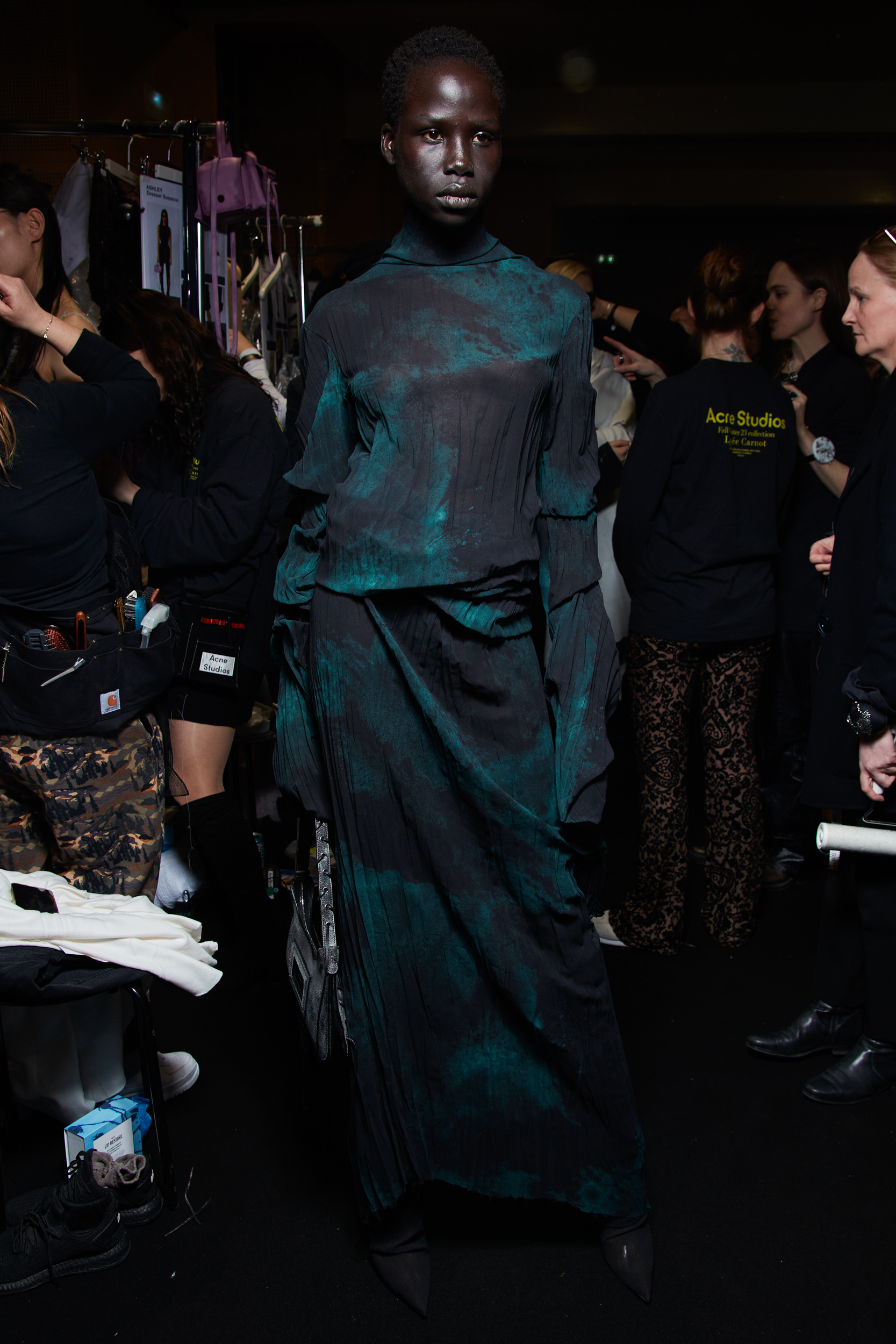 Acne Studios Fall 2023 Fashion Show Backstage | The Impression