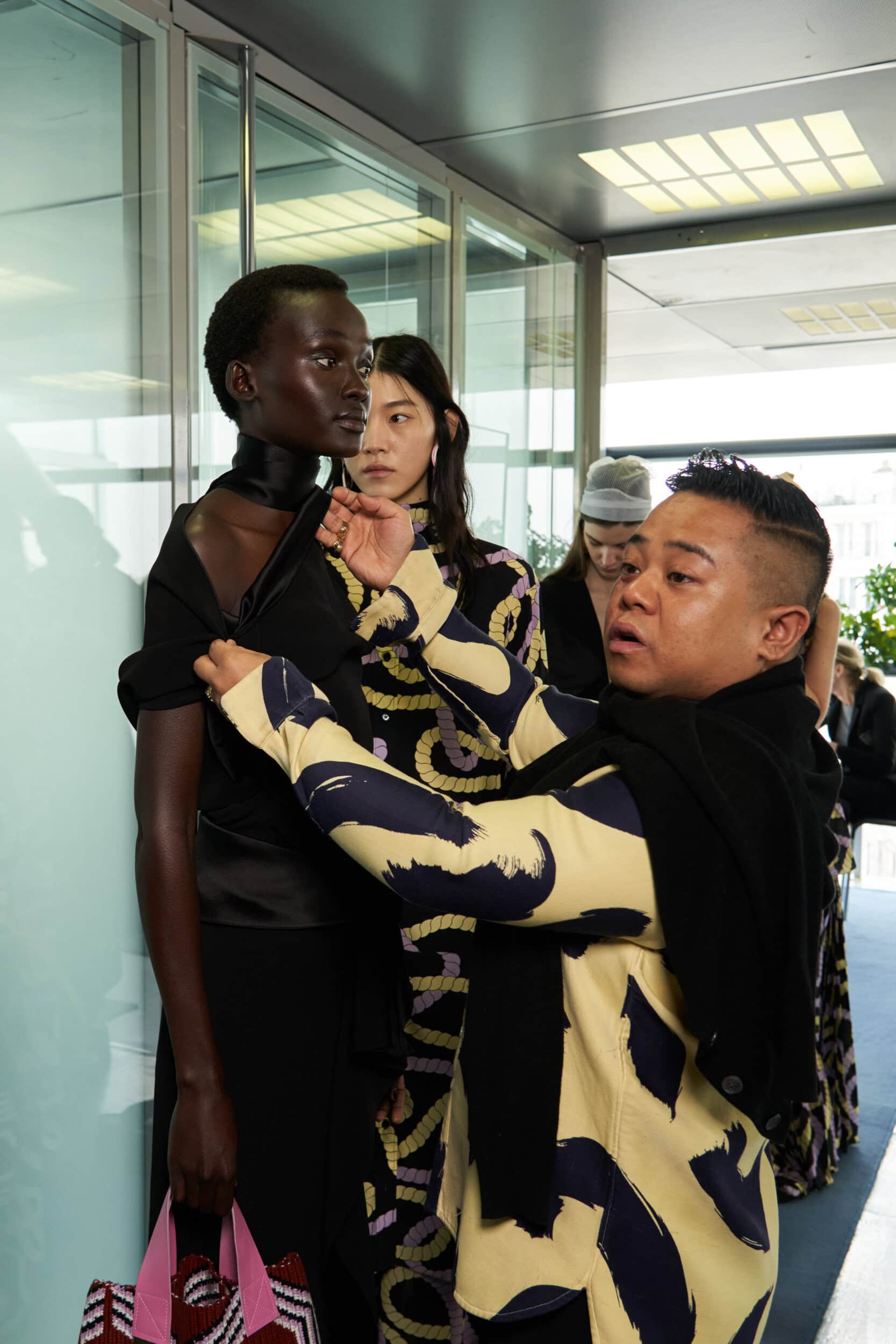 Az Factory Fall 2023 Fashion Show Backstage