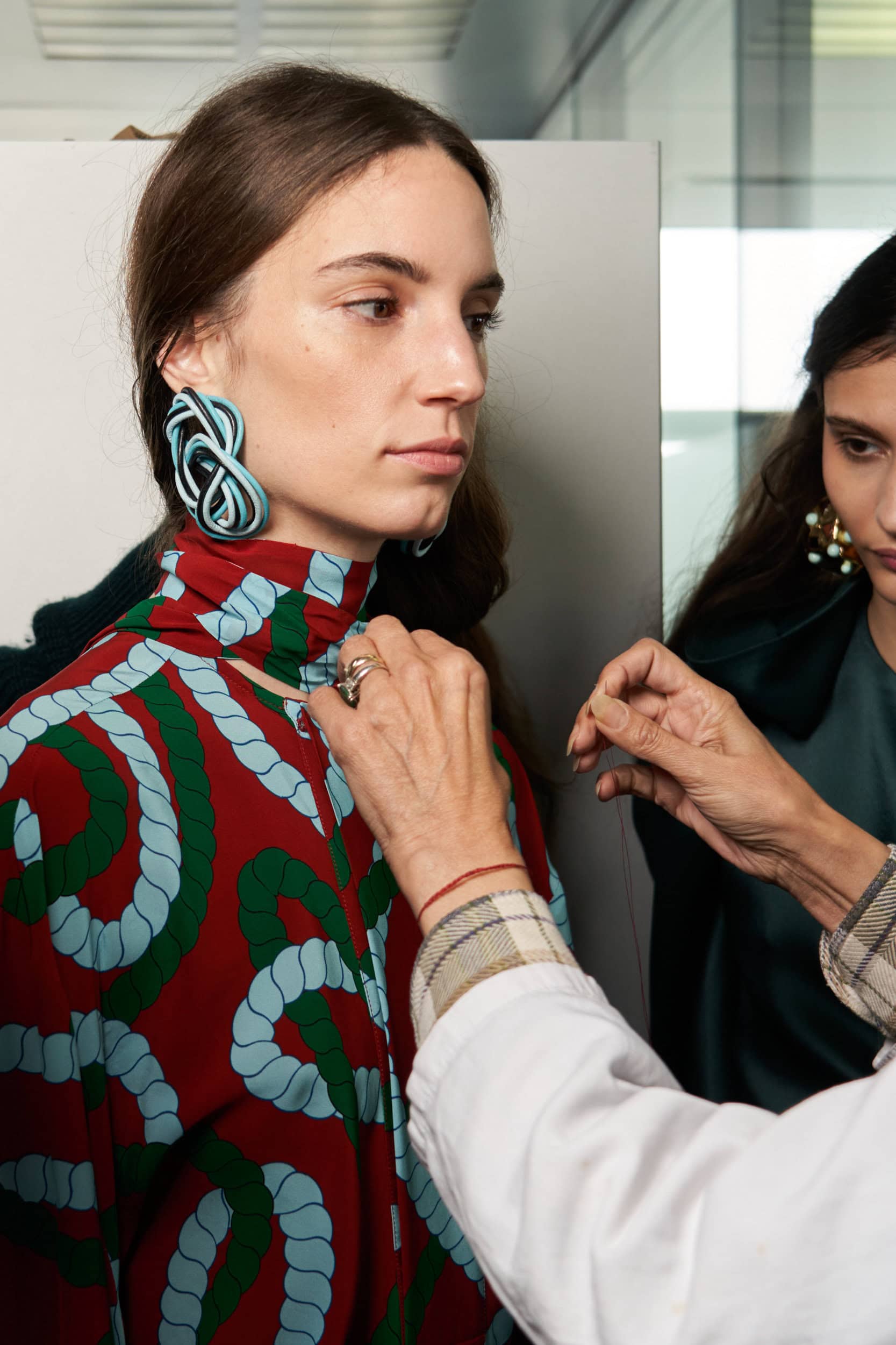 Az Factory Fall 2023 Fashion Show Backstage