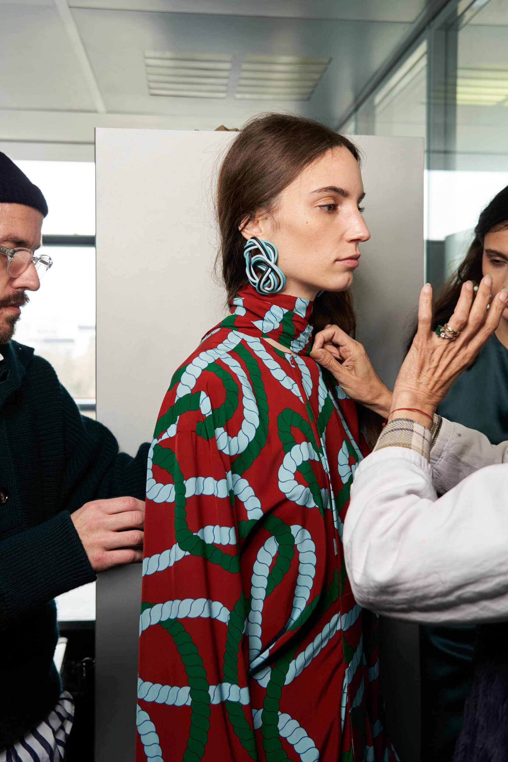 Az Factory Fall 2023 Fashion Show Backstage