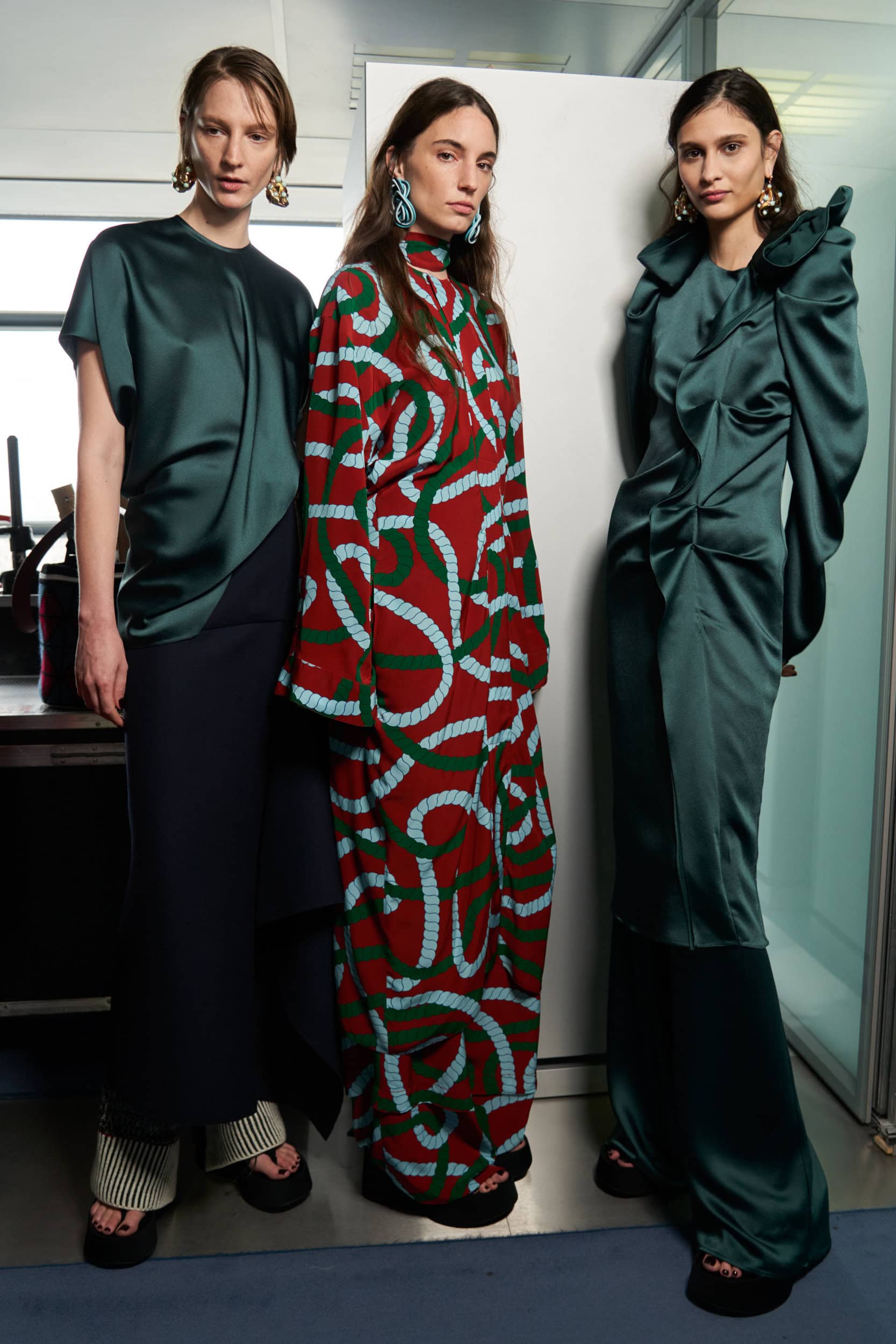 Az Factory Fall 2023 Fashion Show Backstage