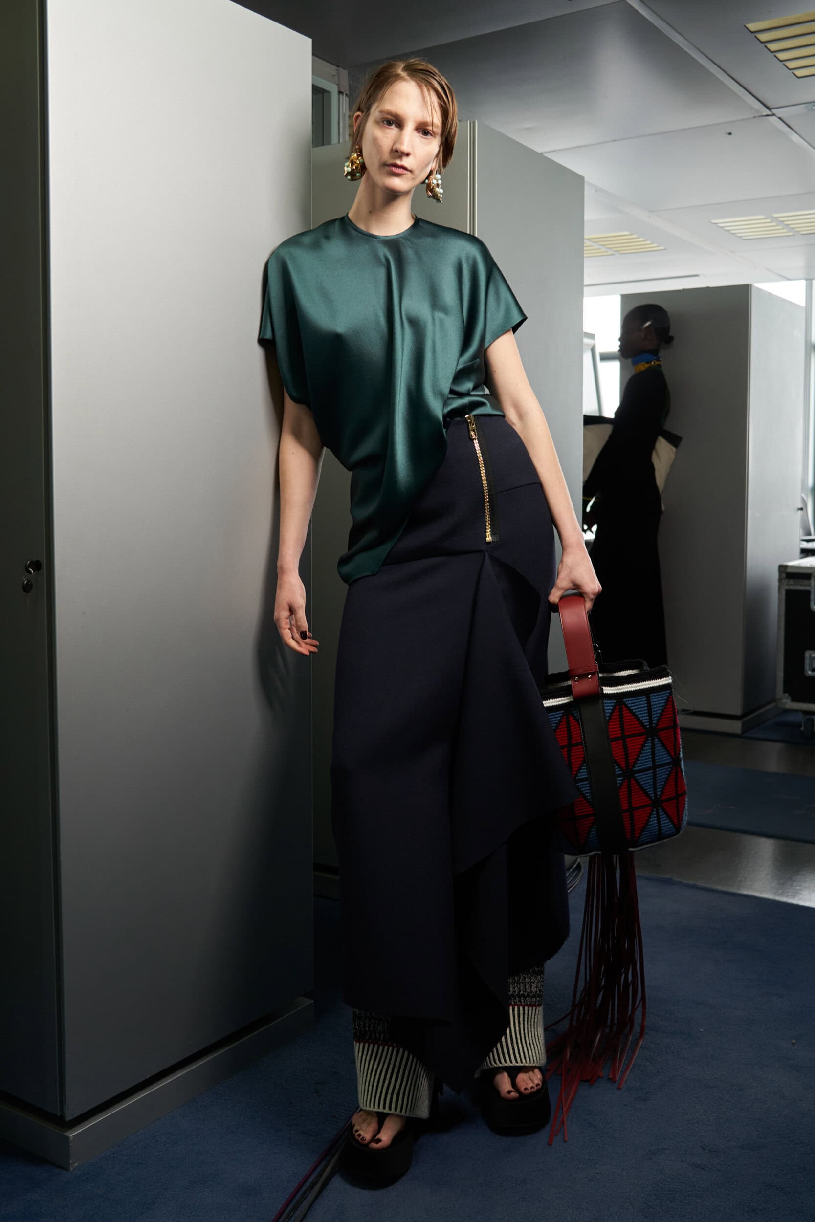 Az Factory Fall 2023 Fashion Show Backstage