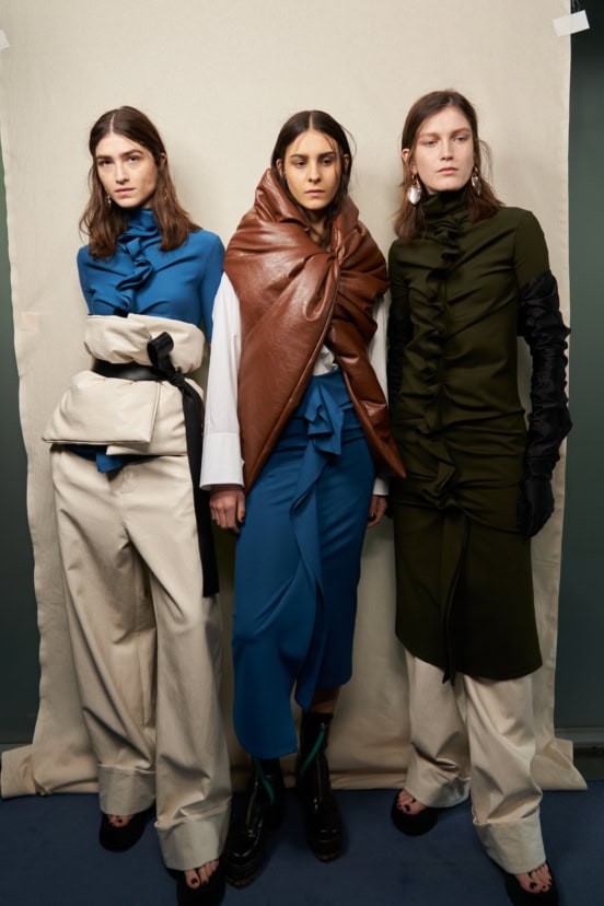 Az Factory Fall 2023 Fashion Show Backstage