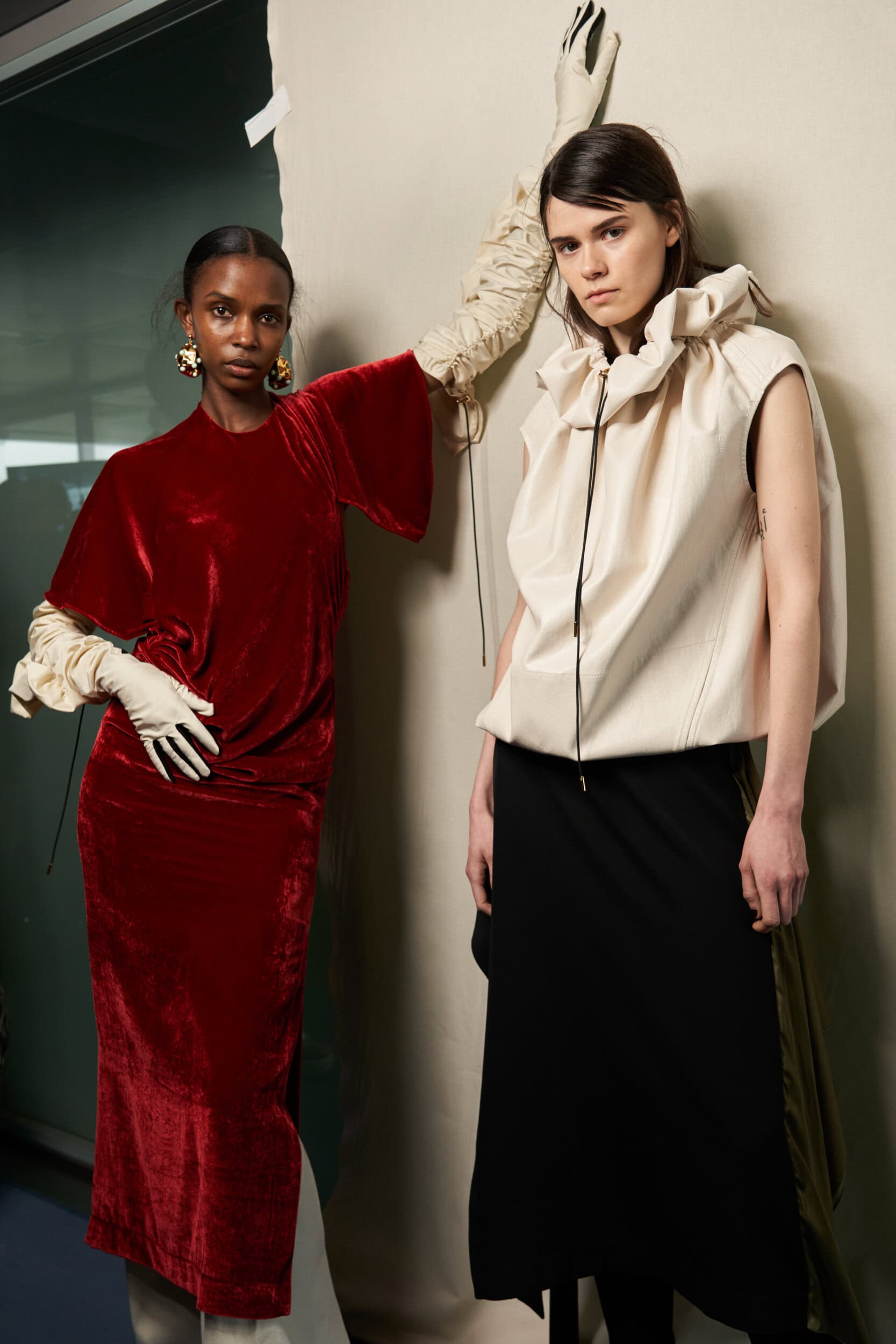 Az Factory Fall 2023 Fashion Show Backstage