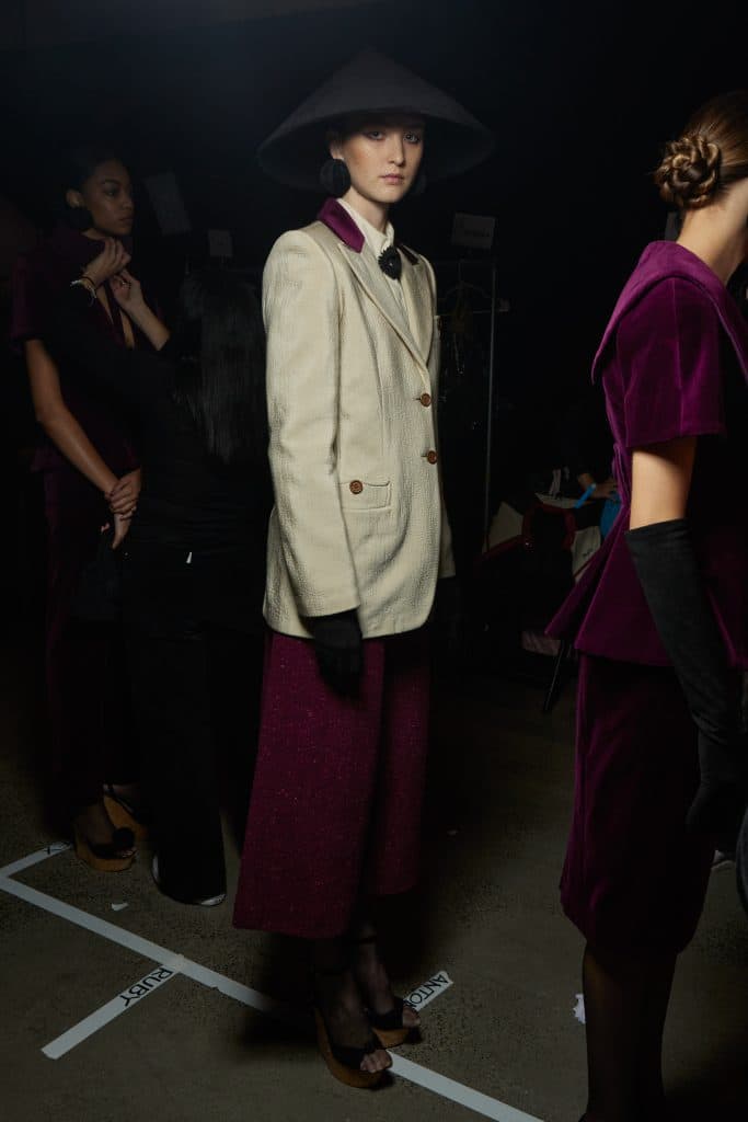 Chocheng Fall 2023 Fashion Show Backstage photo