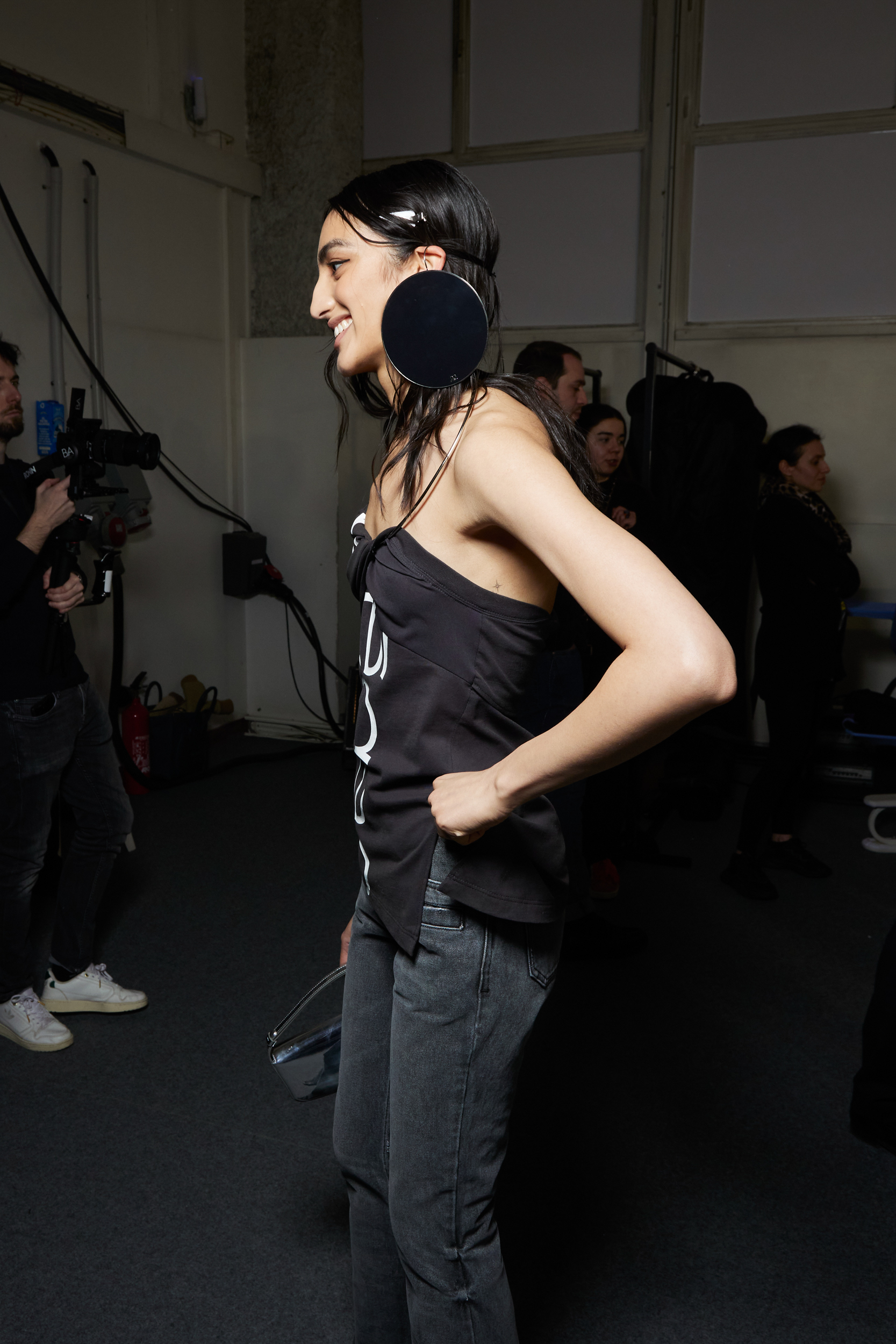 Courreges Fall 2023 Fashion Show Backstage