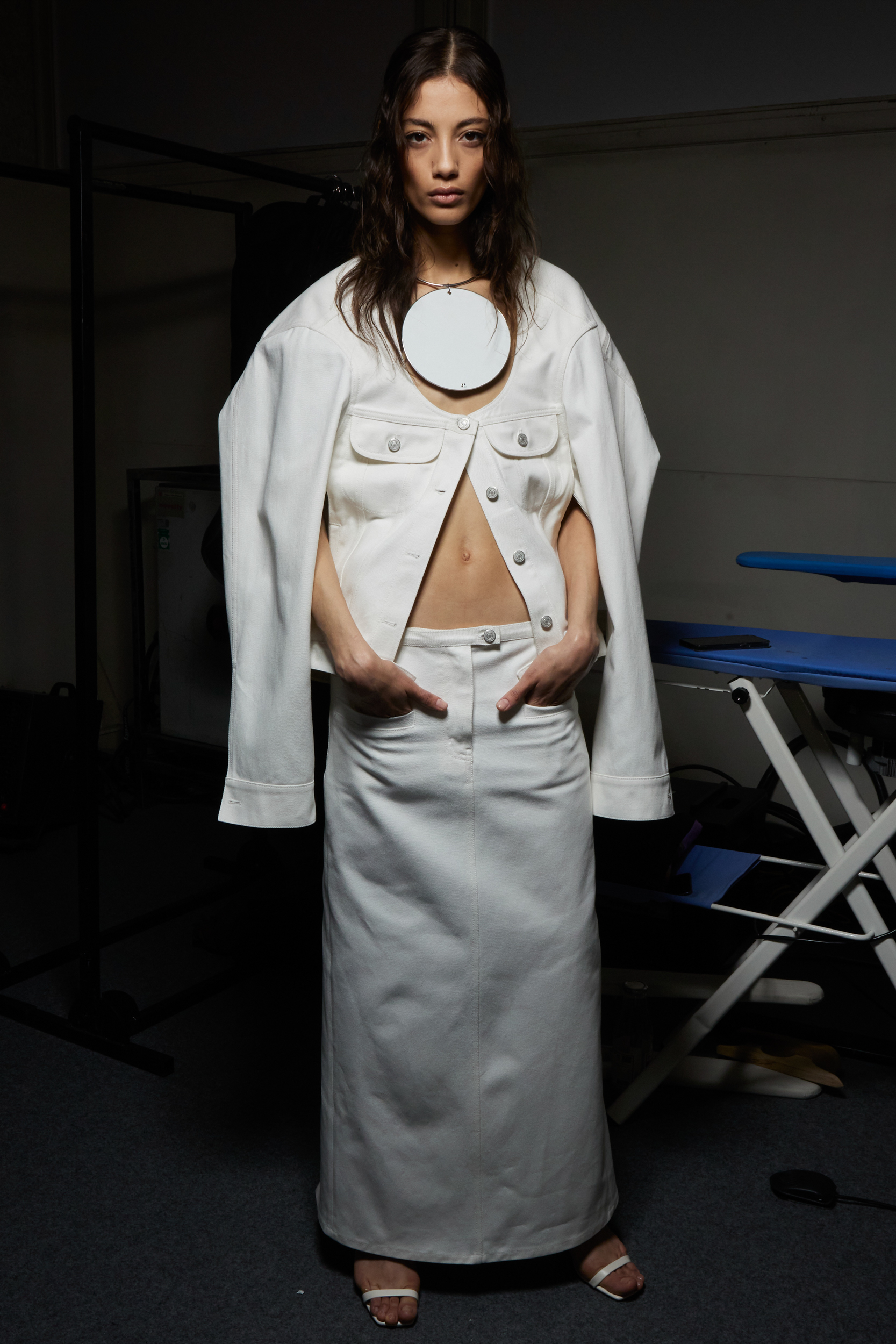 Courreges Fall 2023 Fashion Show Backstage