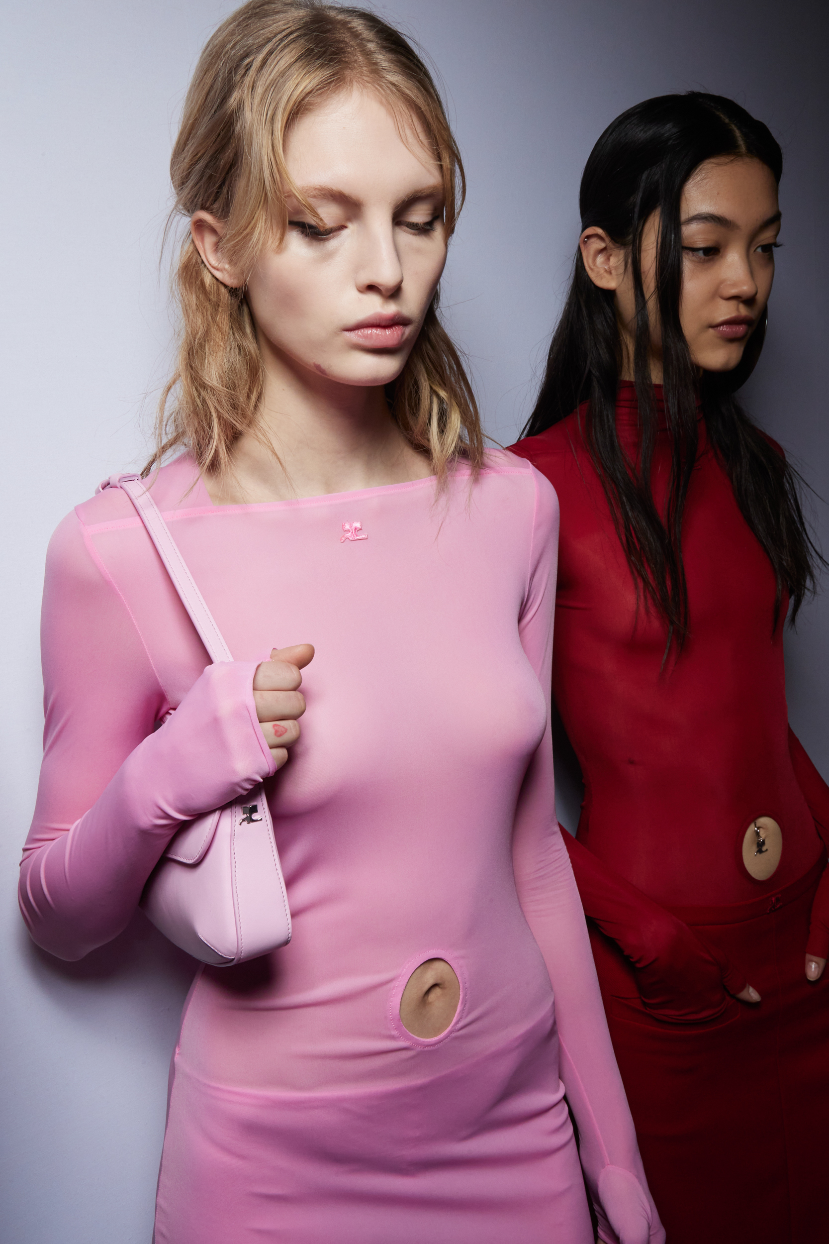 Courreges Fall 2023 Fashion Show Backstage