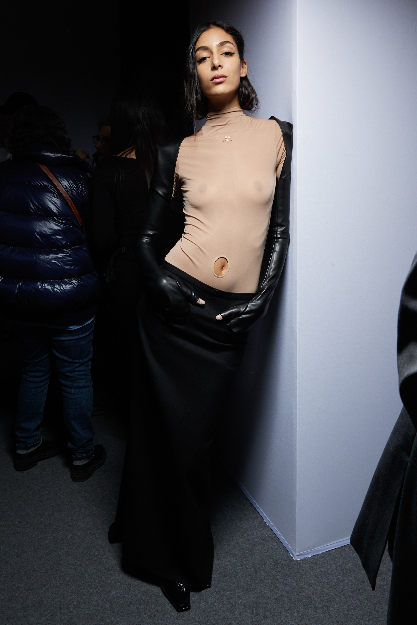 Courreges Fall 2023 Fashion Show Backstage