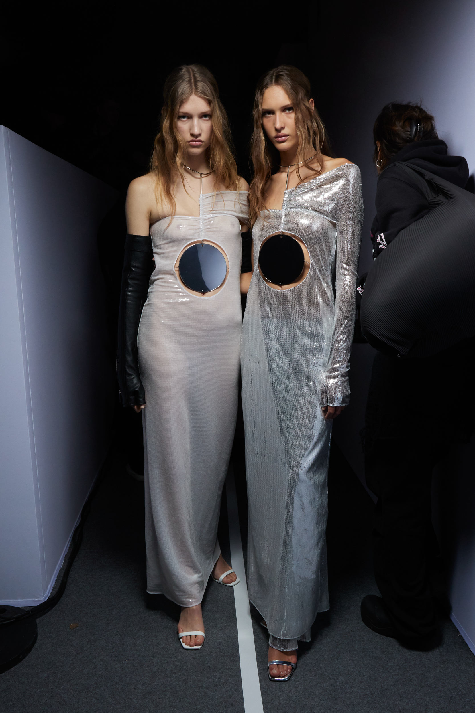 Courreges Fall 2023 Fashion Show Backstage