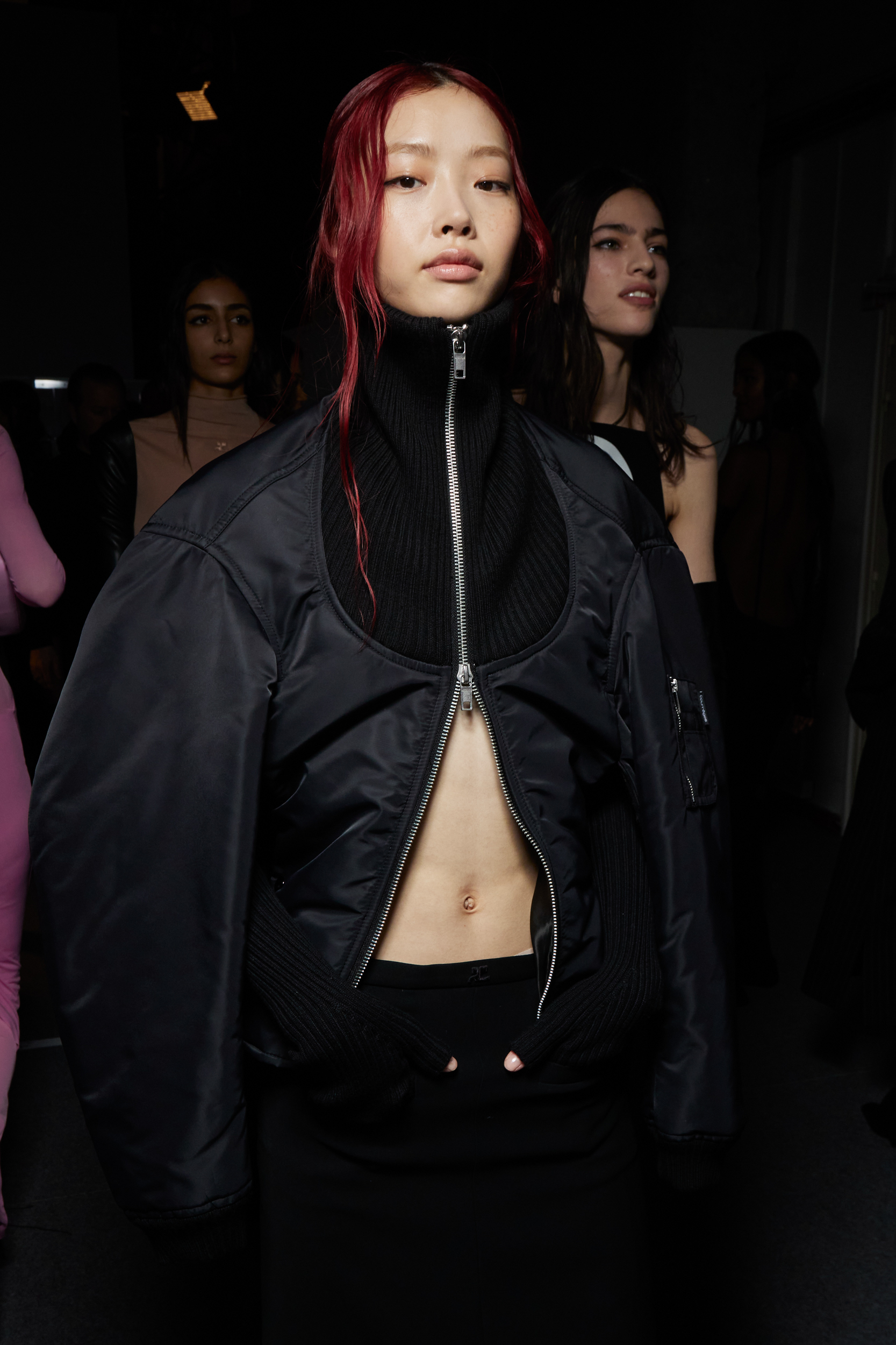 Courreges Fall 2023 Fashion Show Backstage