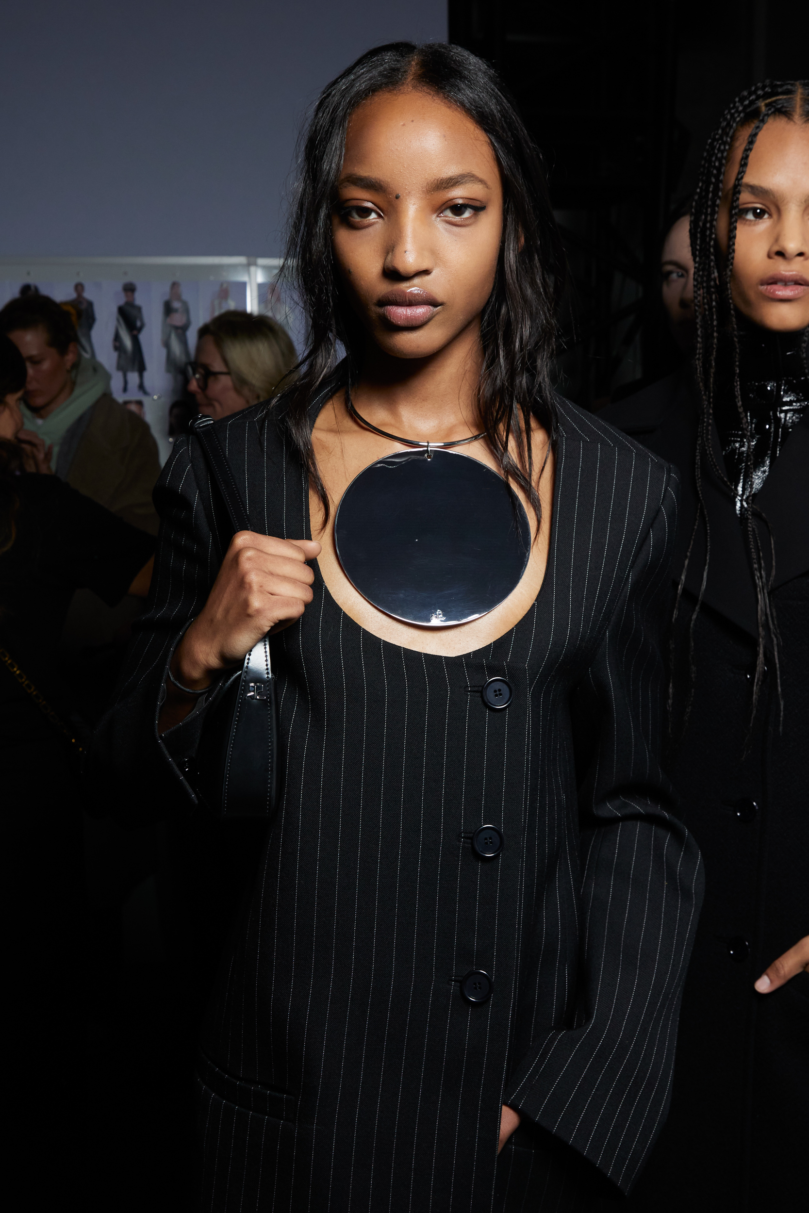 Courreges Fall 2023 Fashion Show Backstage