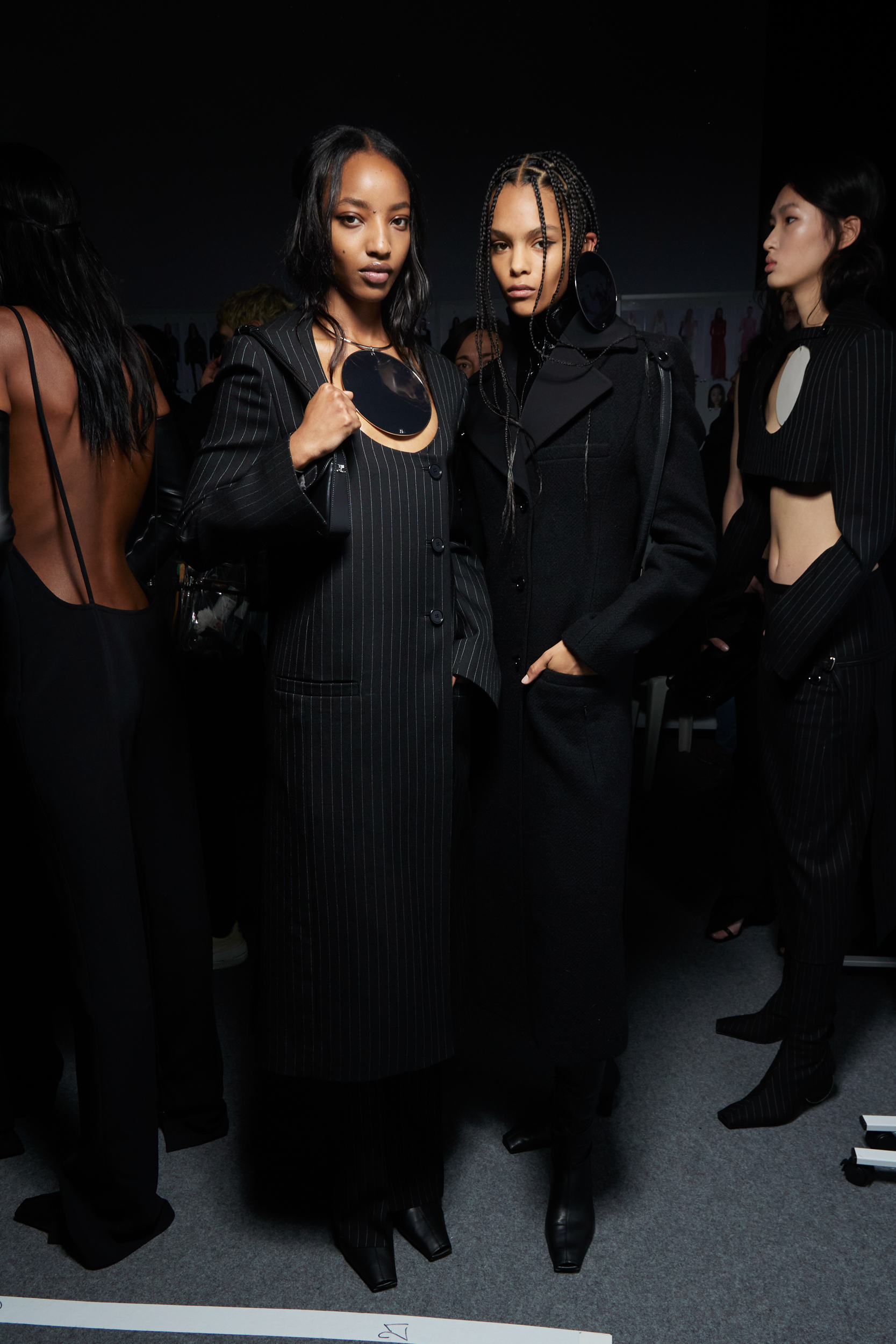 Courreges Fall 2023 Fashion Show Backstage