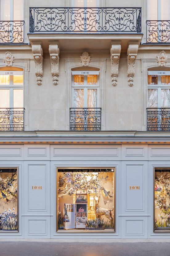 Dior's Upcycled Windows of 30 Montaigne
