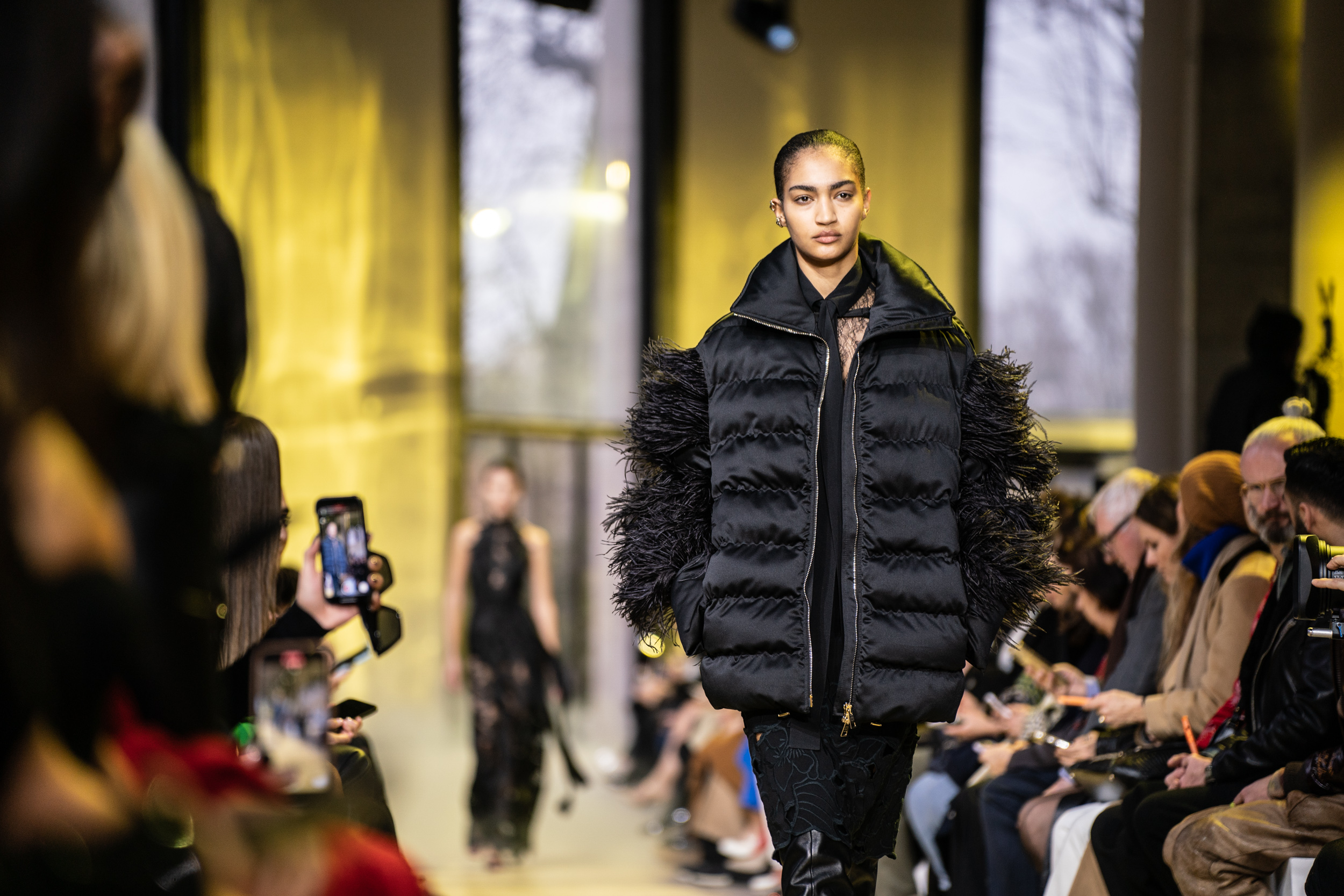 Elie Saab Fall 2023 Fashion Show Atmosphere
