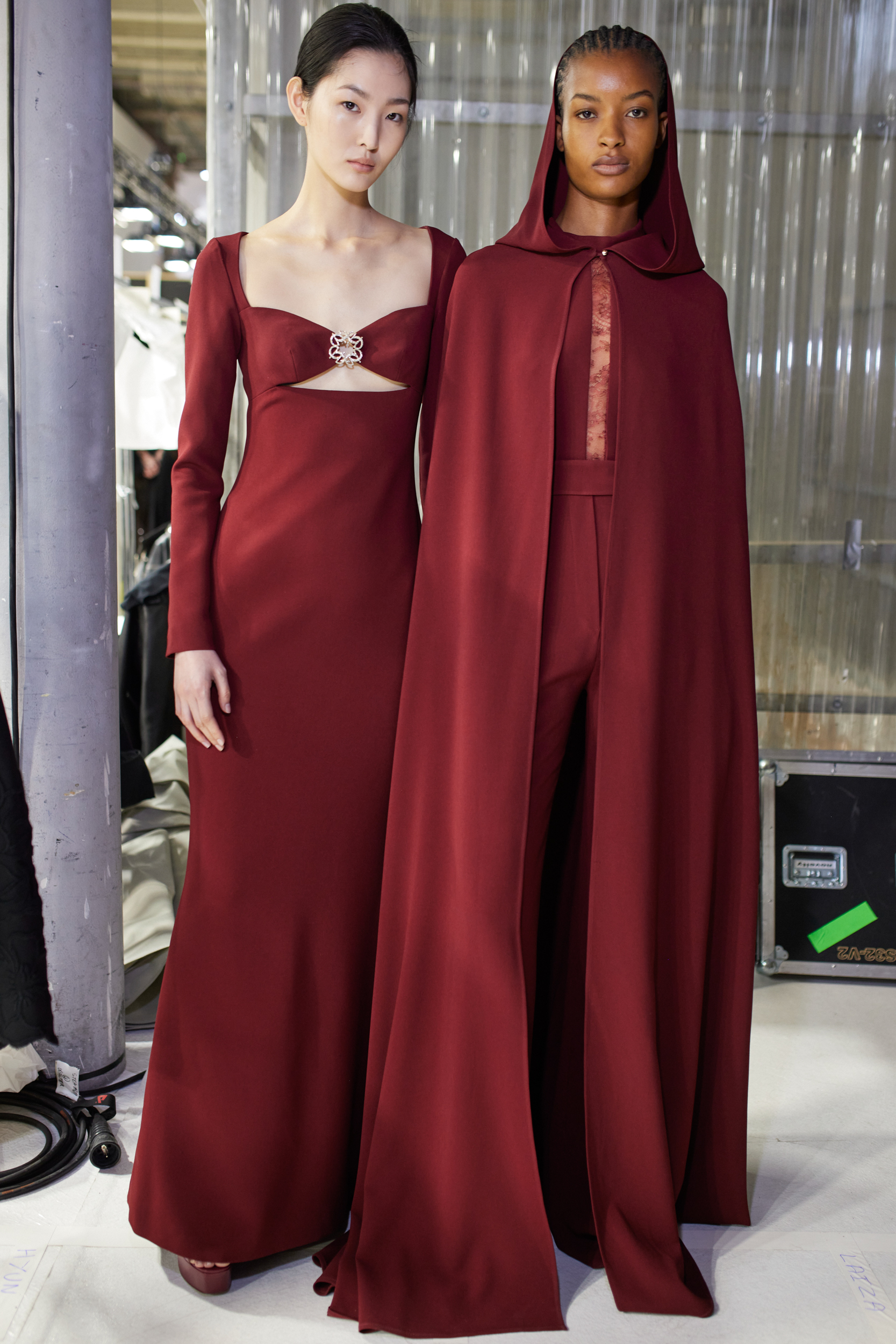 Elie Saab Fall 2023 Fashion Show Backstage