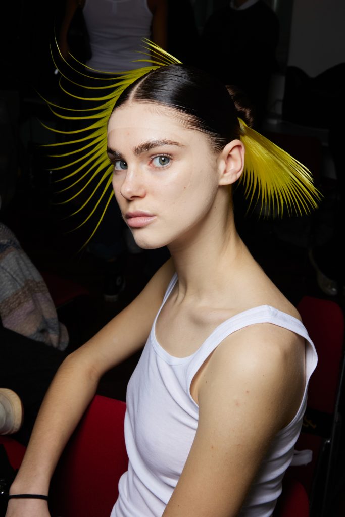 Germanier Fall 2023 Fashion Show Backstage