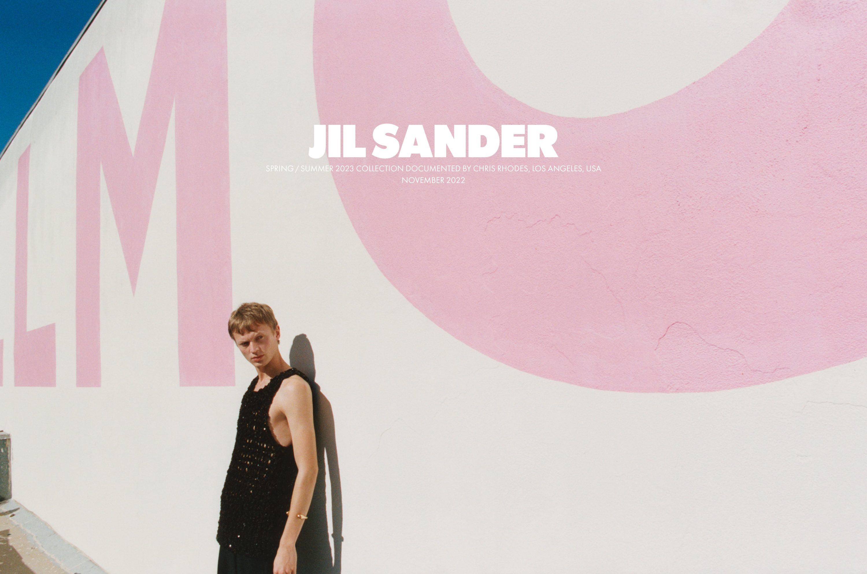 Jil Sander Spring 2023 ad campaign photo