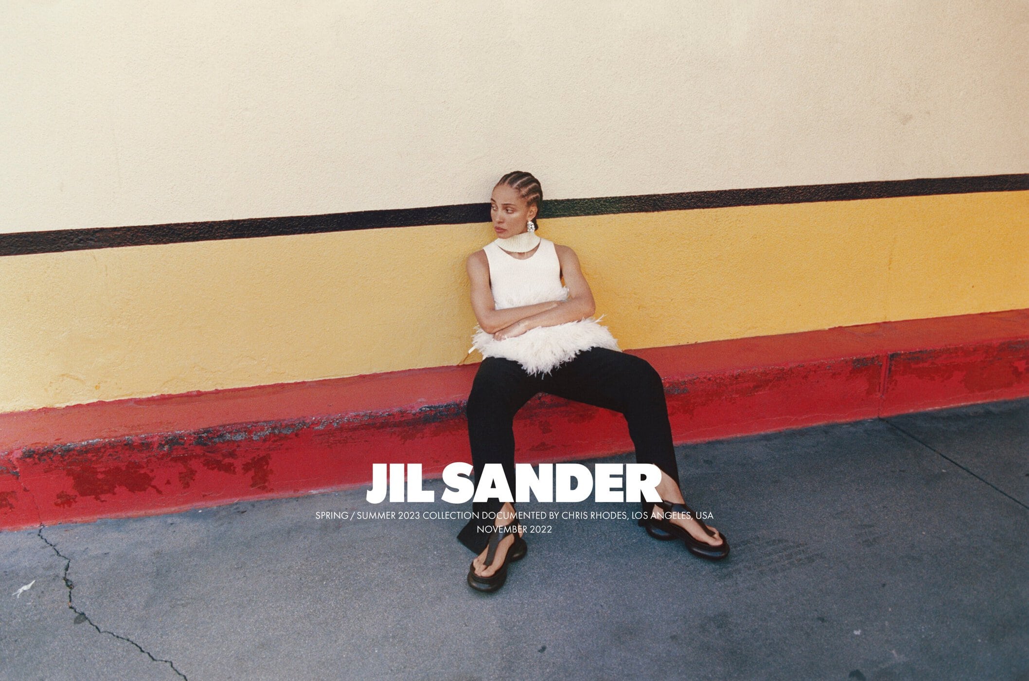 Jil Sander Spring 2023 ad campaign photo