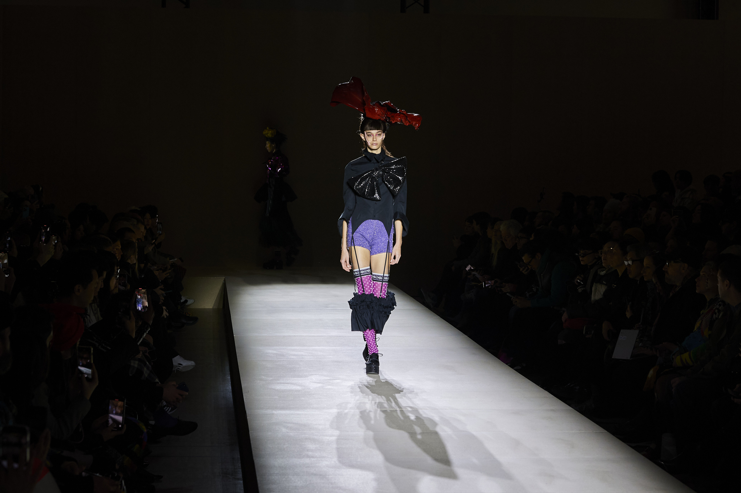 Noir Kei Ninomiya Fall 2023 Fashion Show Atmosphere